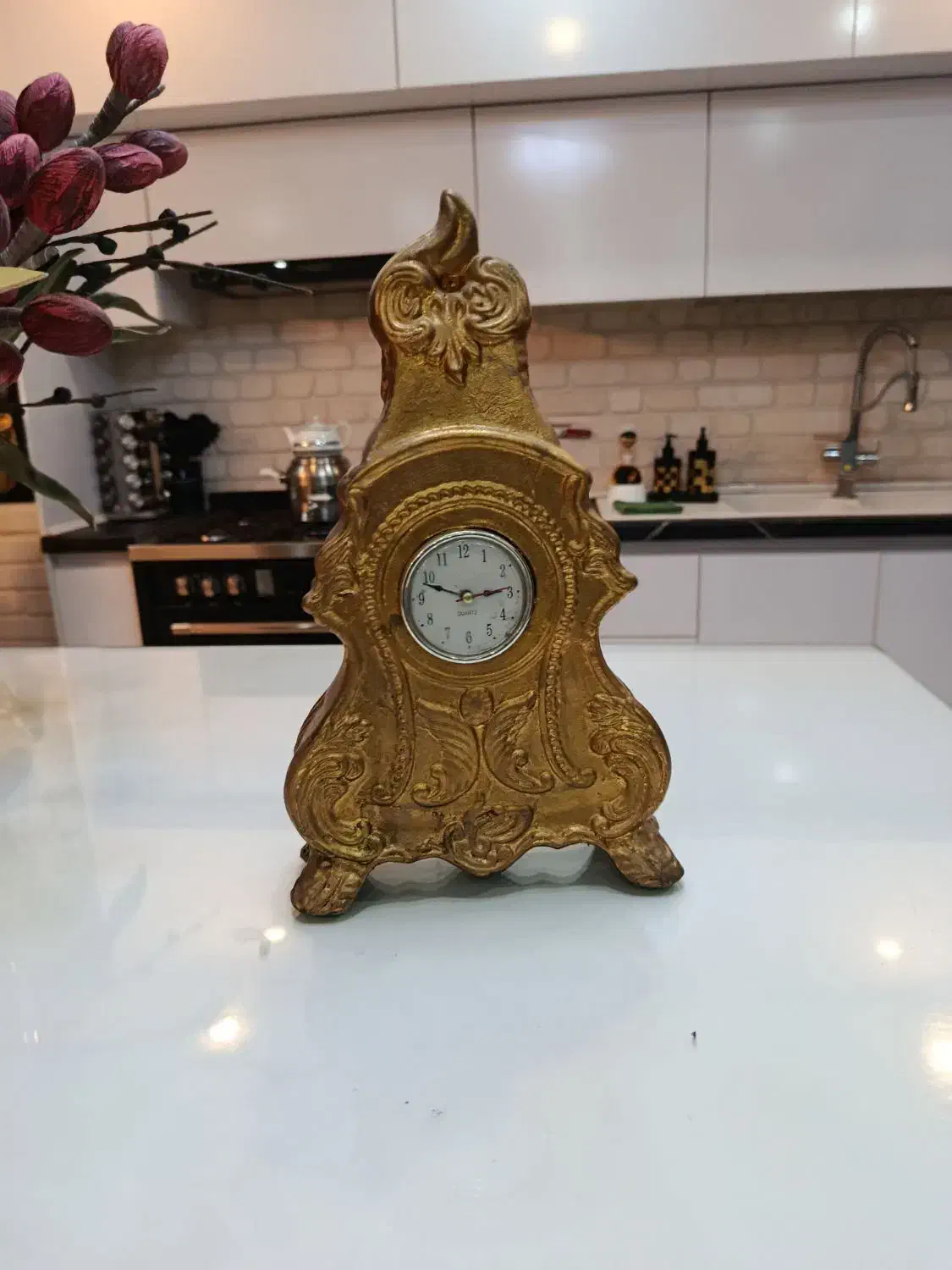 ساعت طلایی|صنایع دستی و سایر لوازم تزئینی|اصفهان, احمدآباد|دیوار