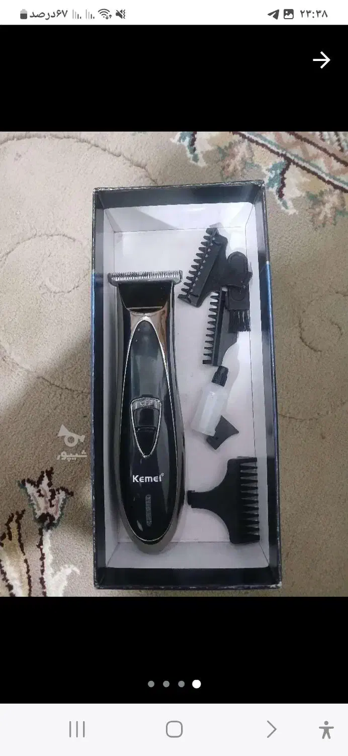 دوعدد ماشین ریش تراش برندkemeiوvintage t9|آرایشی، بهداشتی، درمانی|بندر گز, |دیوار