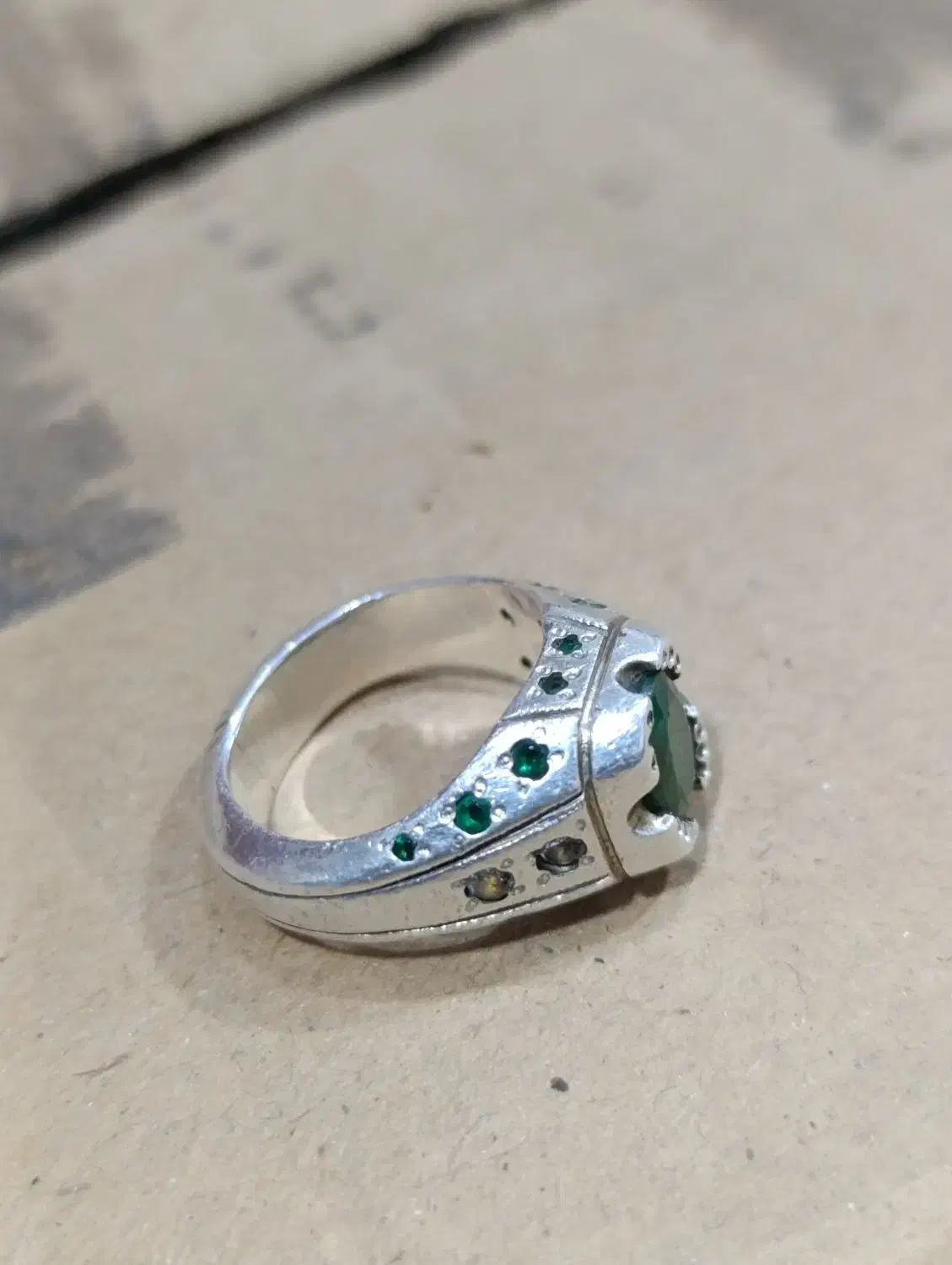 انگشتر زمرد|جواهرات|محمدیه-قزوین, |دیوار