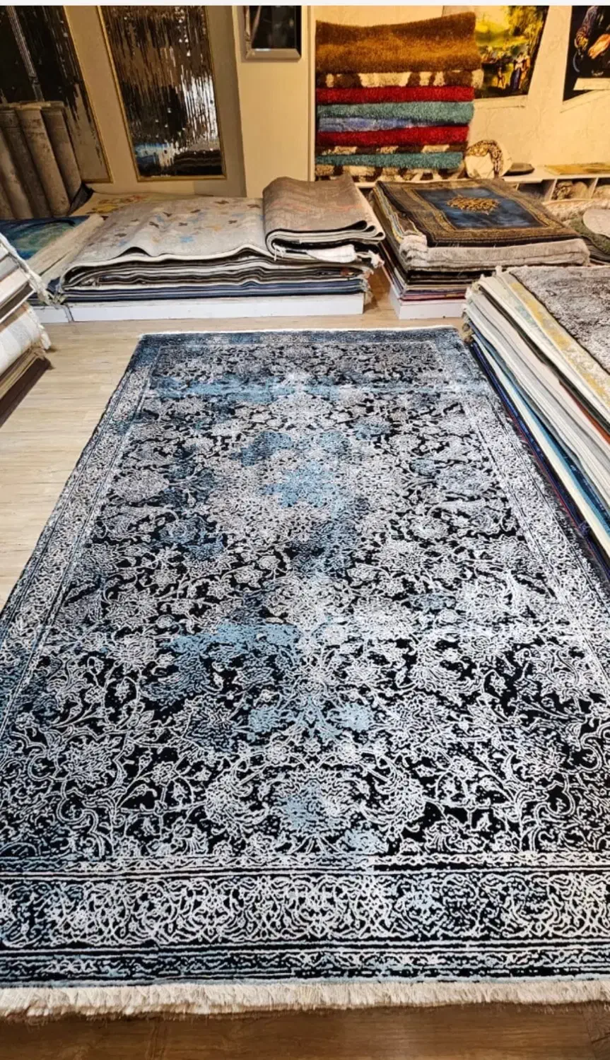 فرش ماشینی اردهال مشهد طرح جذاب|فرش|بندر انزلی, شهرداری|دیوار