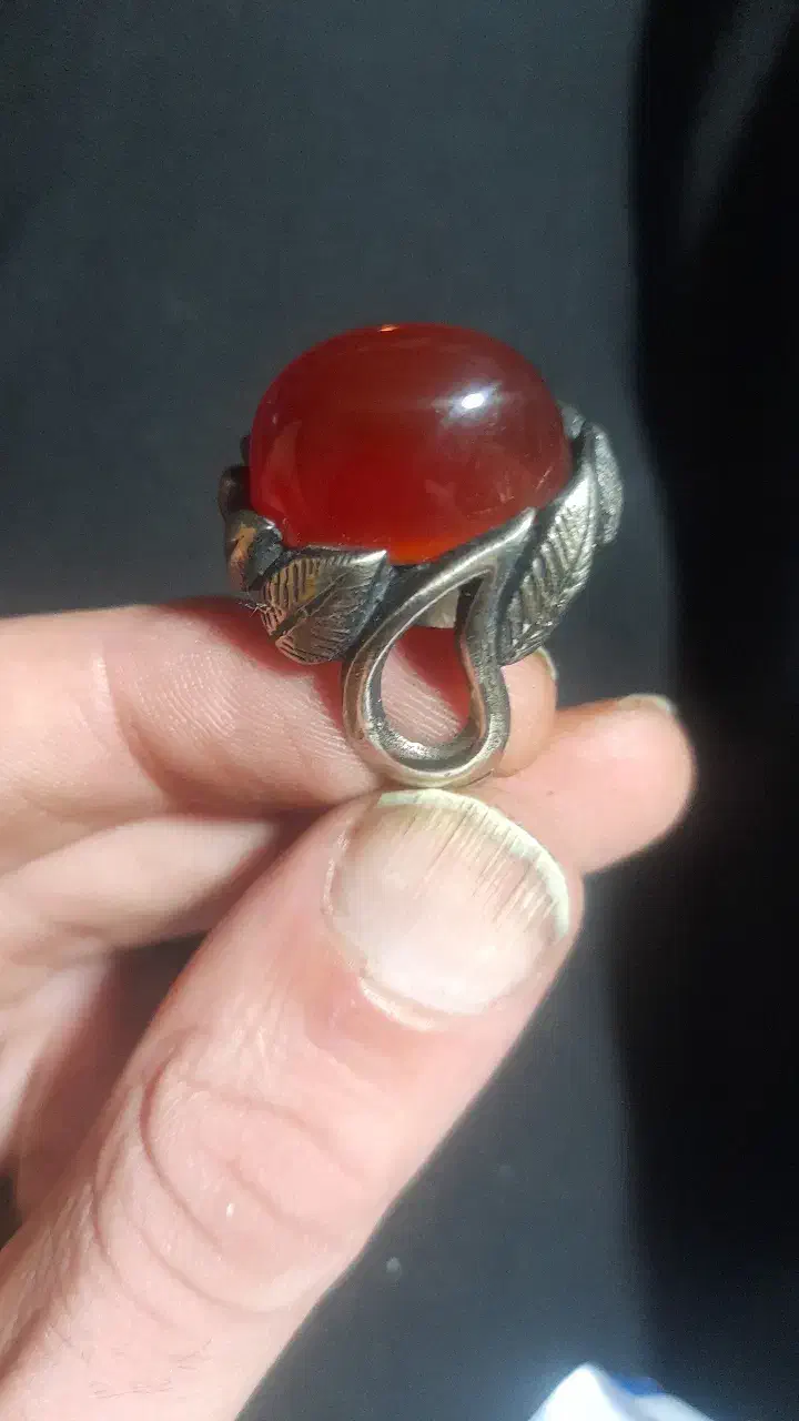 انگشتر عقیق یمنی|جواهرات|رشت, خرسندی|دیوار