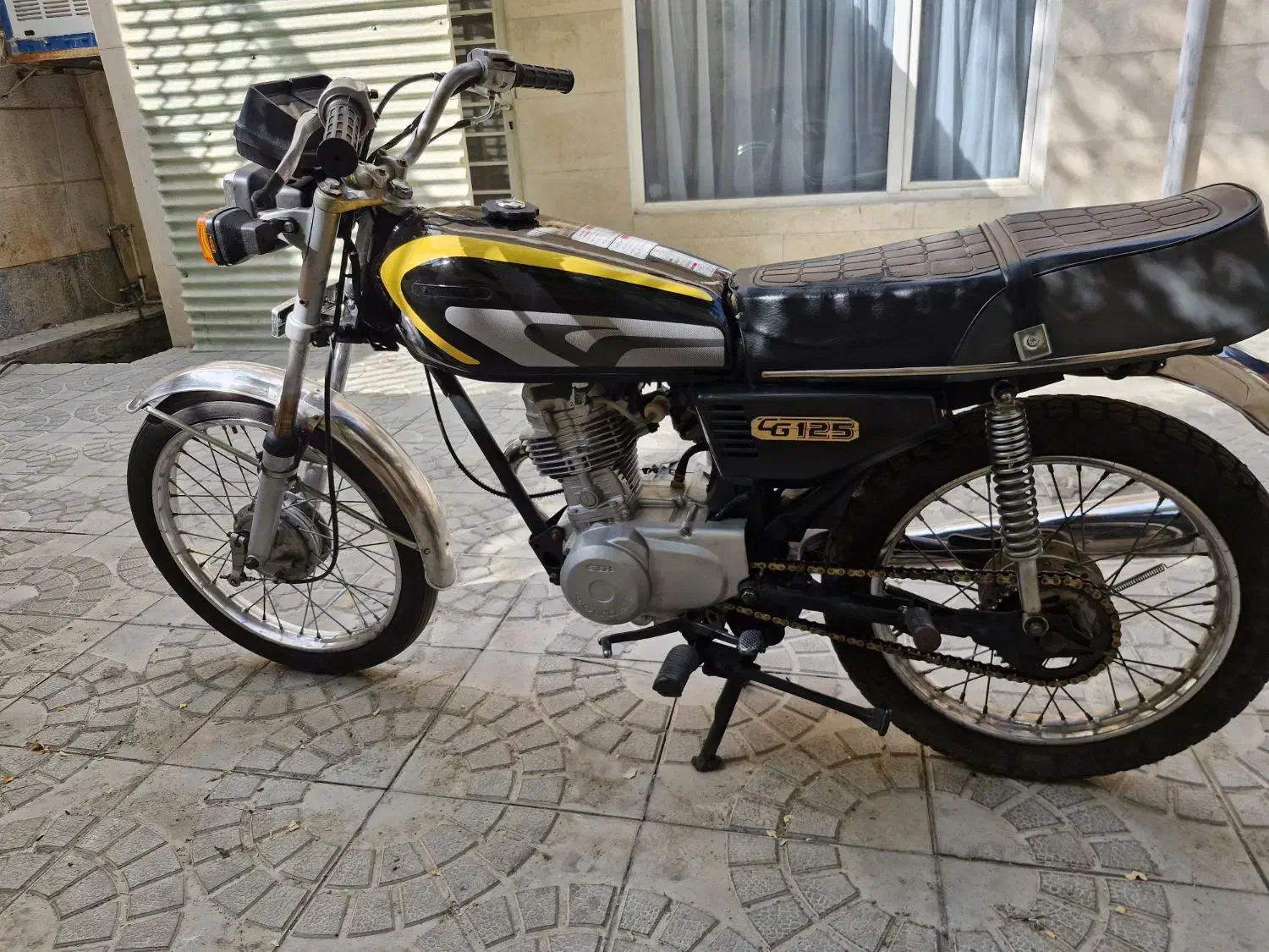 هندا ۱۲۵ مزایده|موتورسیکلت|سنندج, |دیوار