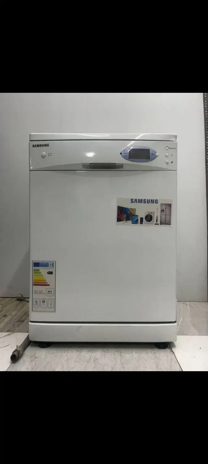 ظرفشویی ظرف شویی شرایطی سامسونگ کره نقره ای سفید|ماشین ظرفشویی|زاهدان, |دیوار