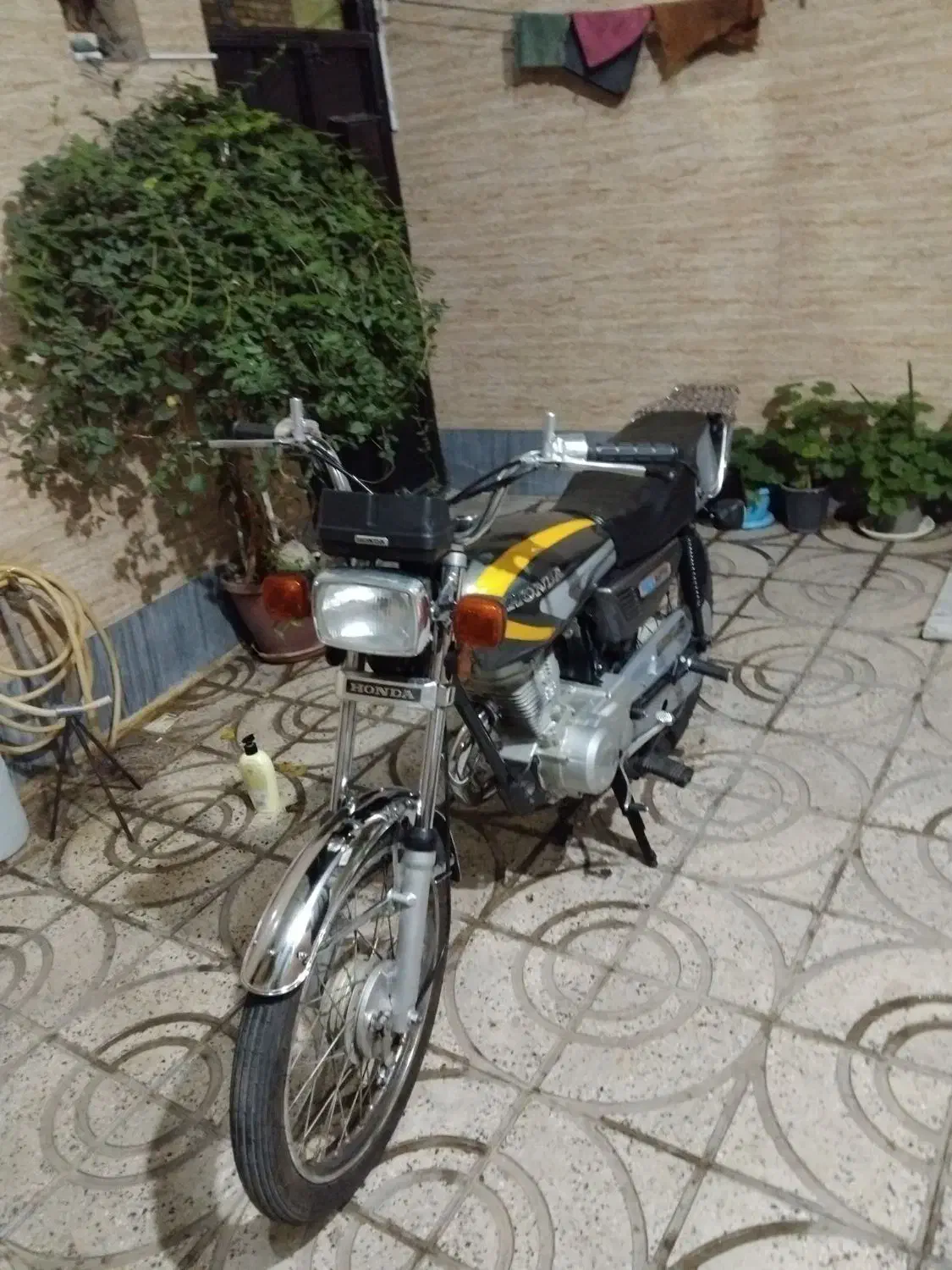 هندا ۱۲۵ اپاچی ان اس ویو مزایده|موتورسیکلت|محمدشهر, همایون ویلا|دیوار