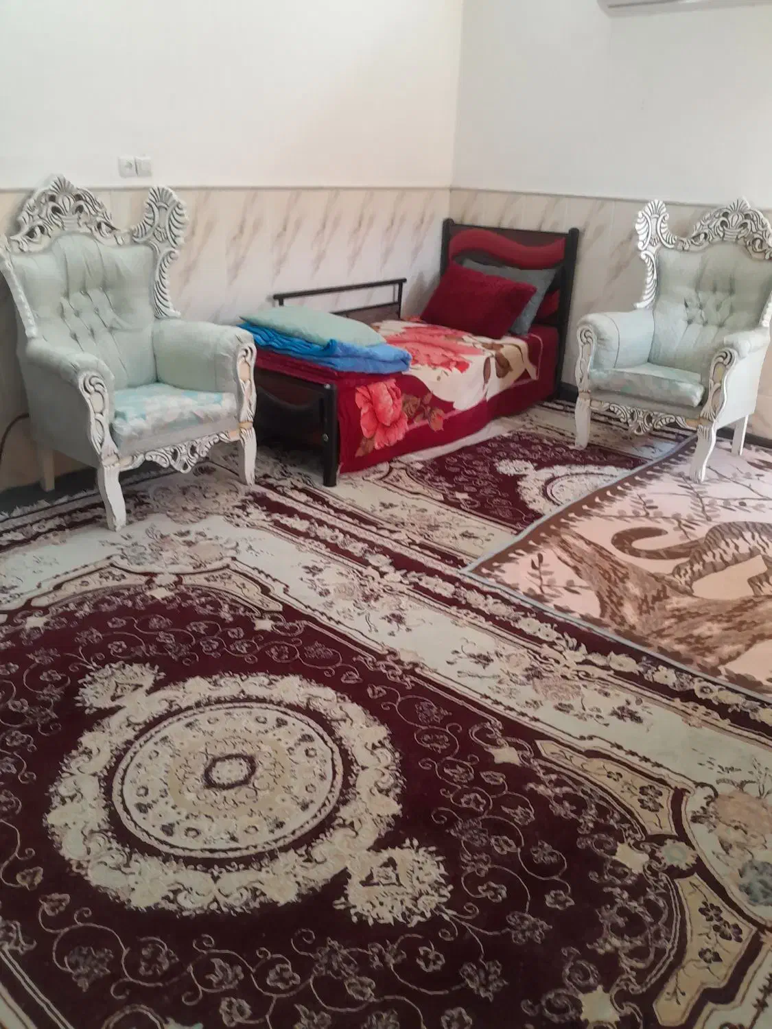 سوئیت منزل با پارکینگ در پیامبر اعظم|اجارهٔ کوتاه‌مدت آپارتمان و سوئیت|قم, انسجام|دیوار