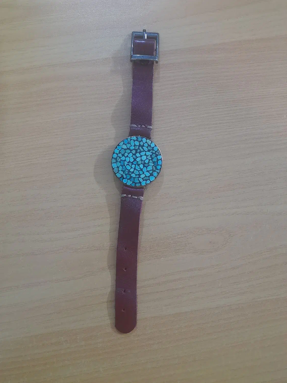 دستبند چرم فیروزه دار|بدلیجات|اصفهان, احمدآباد|دیوار