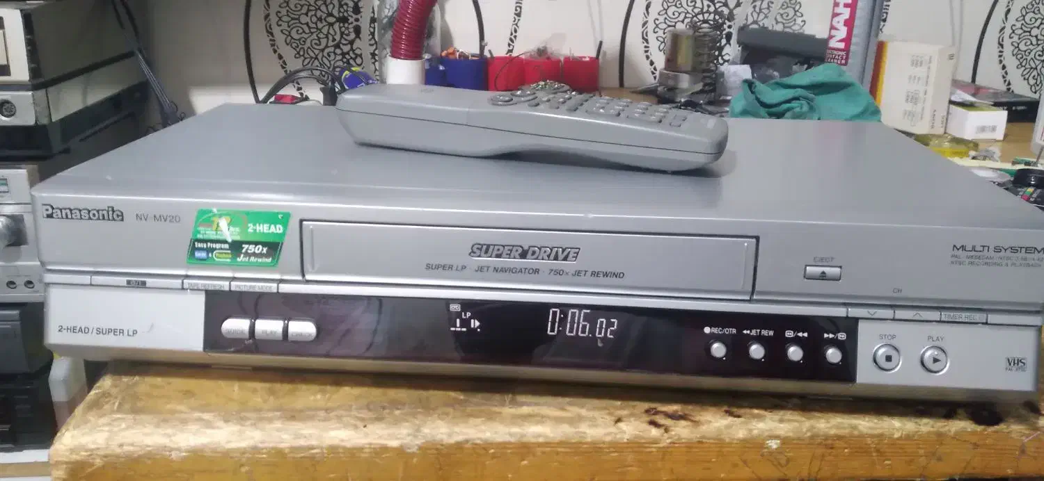 سه دستگاه ویدیو بتا و پاناسونیک سلامت با کنترل.|پخشکننده DVD و ویدیو|تهران, جنتآباد مرکزی|دیوار