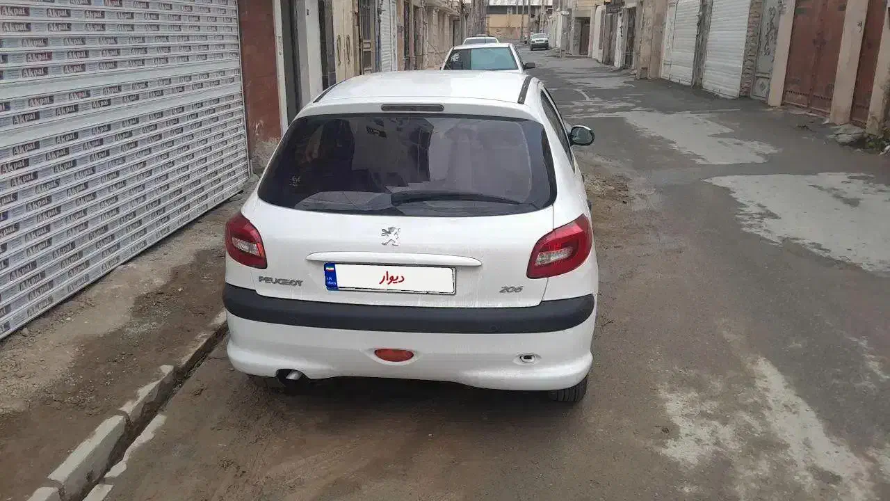 ۲۰۶ تیپ ۵ تیوفایو|خودرو سواری و وانت|وحیدیه, |دیوار