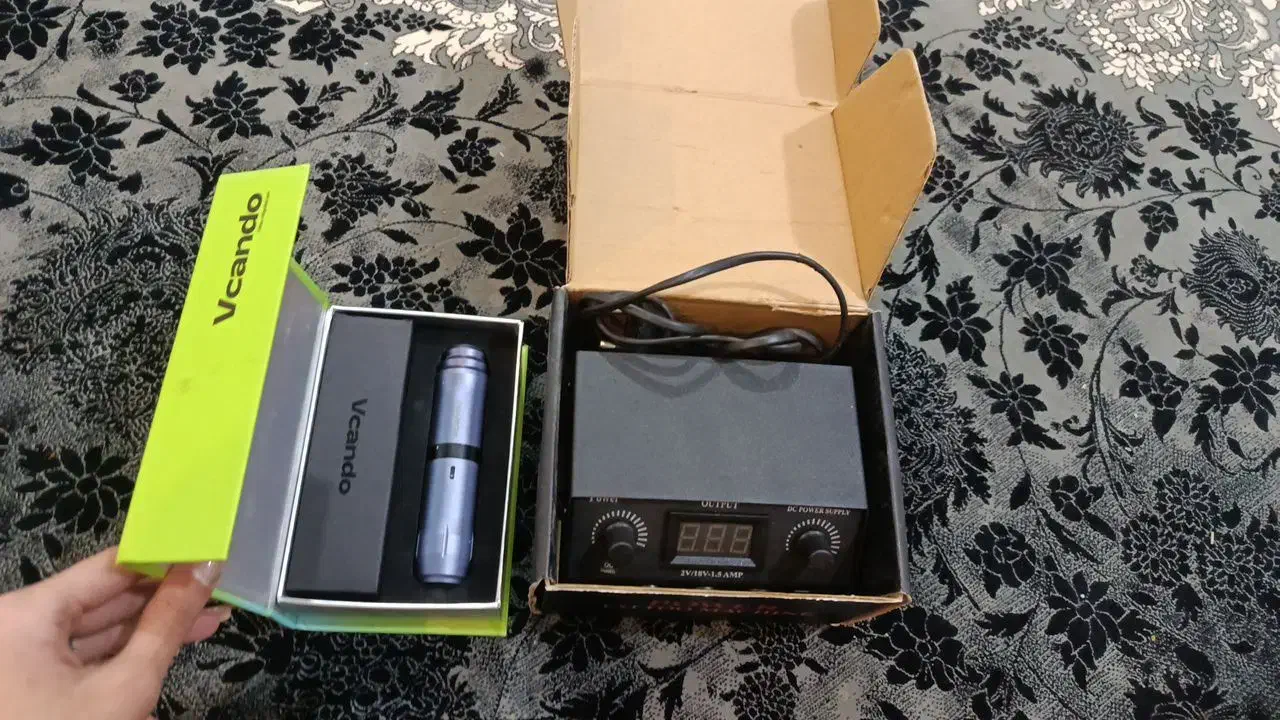 فروش دستگاه و لوازم تتو بدن فوری|آرایشی، بهداشتی، درمانی|تهران, زاهد گیلانی|دیوار