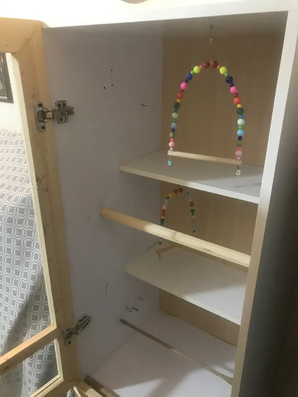 قفس چوبی پرنده|لوازم جانبی حیوانات|کرج, برغان|دیوار