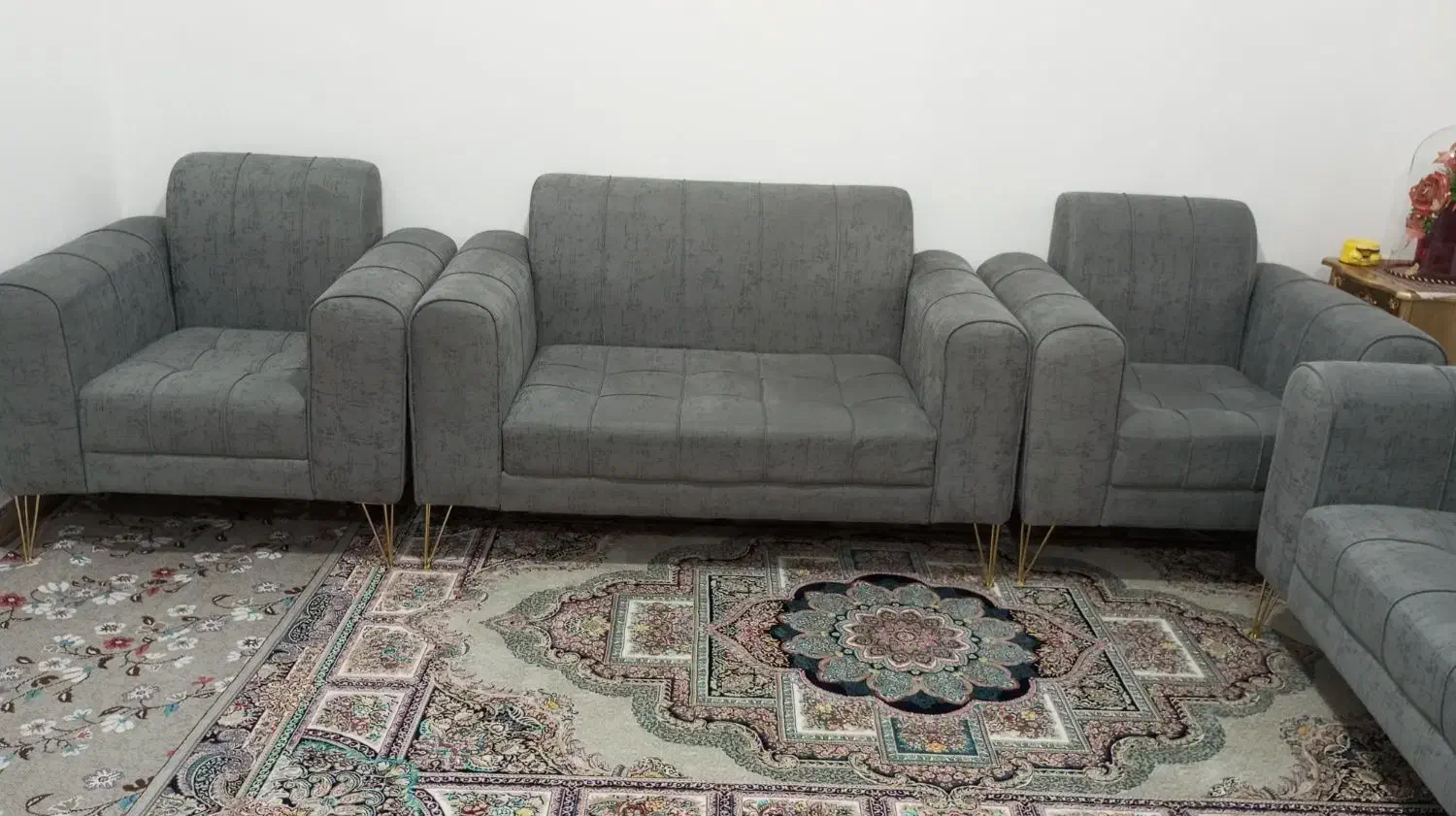 مبل ۶ نفره|مبلمان خانگی و میز عسلی|سنندج, |دیوار