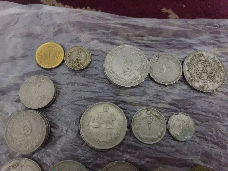 سکه قدیمی|کلکسیون سکه، تمبر، اسکناس|آزادشهر, |دیوار