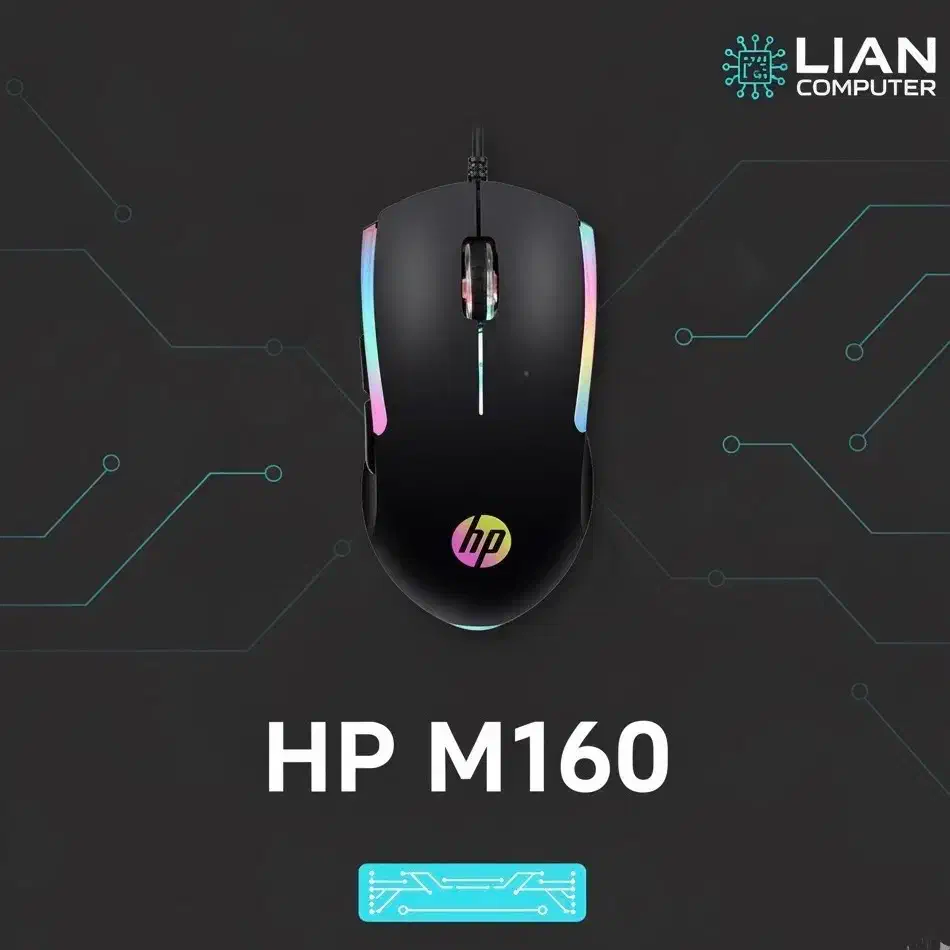 موس گیمینگ لپ‌تاپ و کامپیوتر سیمی HP M160|قطعات و لوازم جانبی رایانه|قم, پردیسان|دیوار