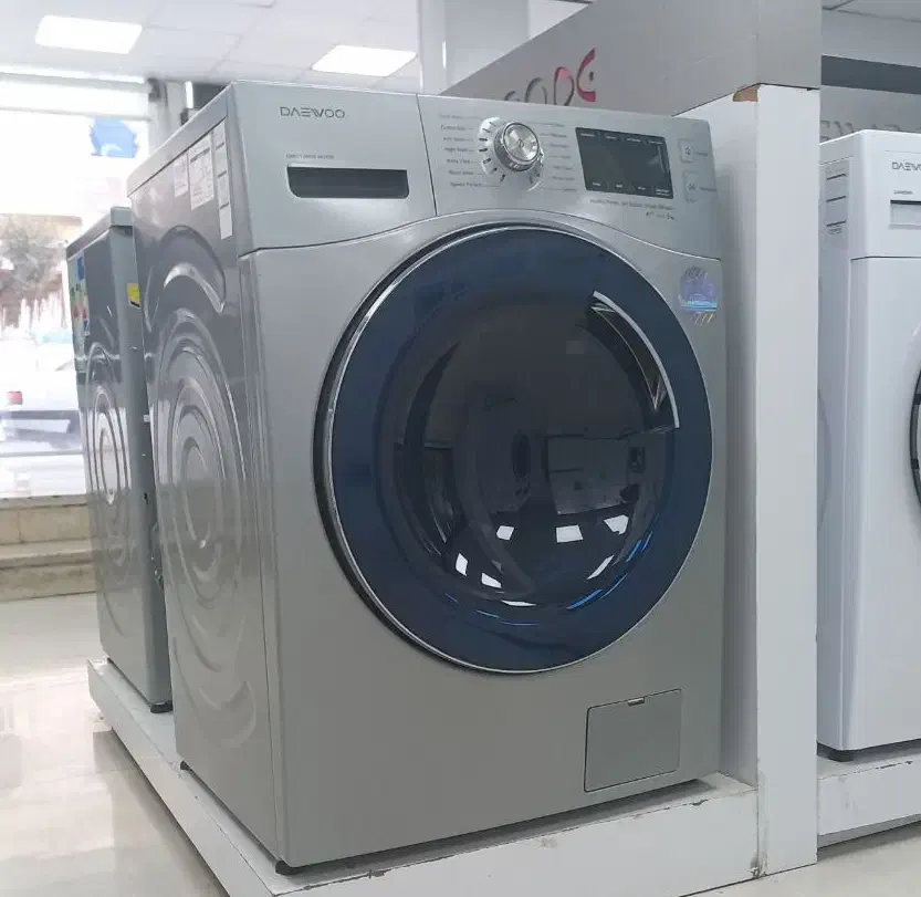 لباسشویی دوو ۸ کیلویی مدل LM-880S رنگ نقره ای|ماشین لباسشویی و خشک‌کن لباس|تهران, سلیمانی|دیوار