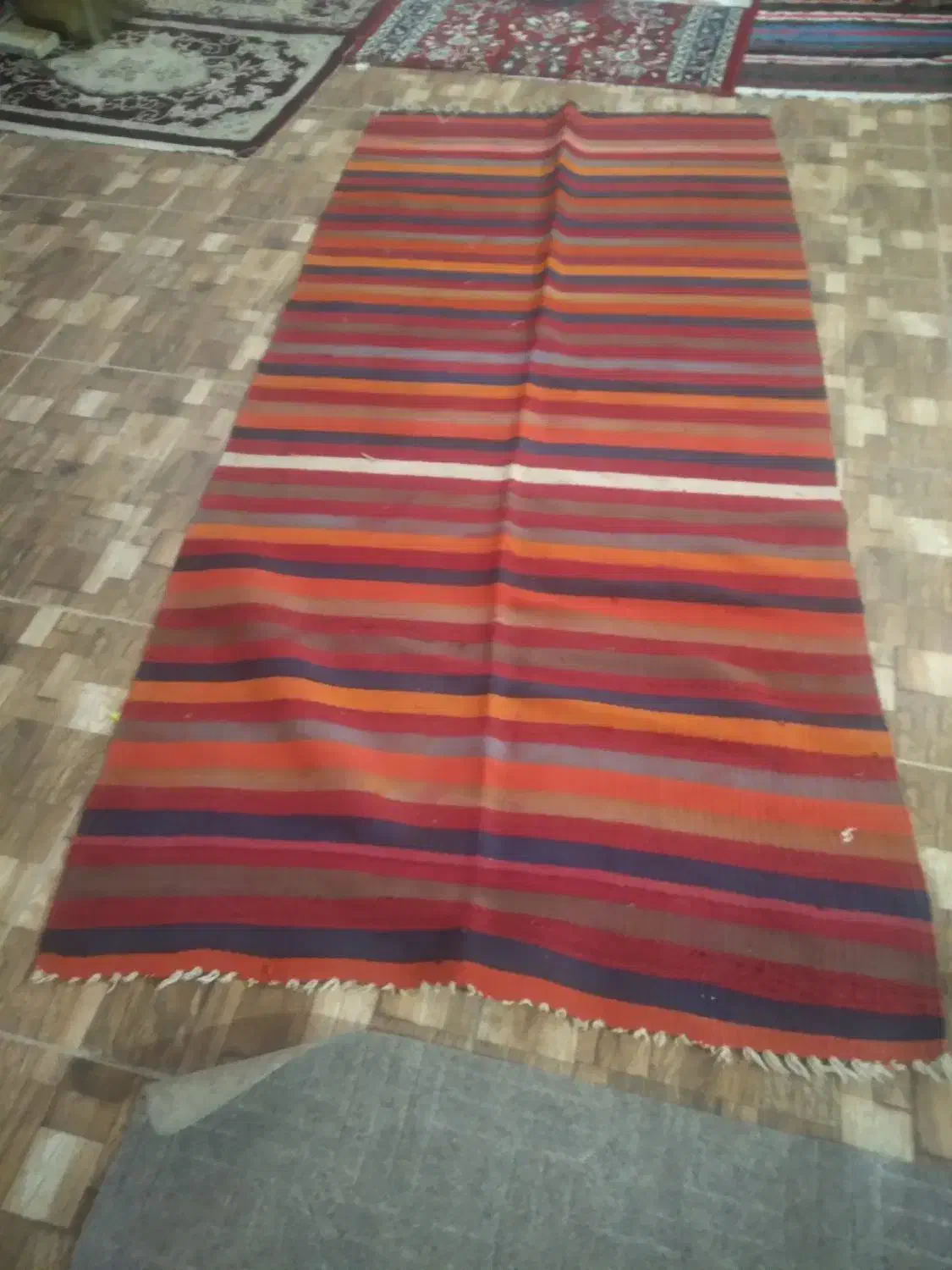 گلیم دست بافت|گلیم، جاجیم، گبه|ماهدشت, |دیوار