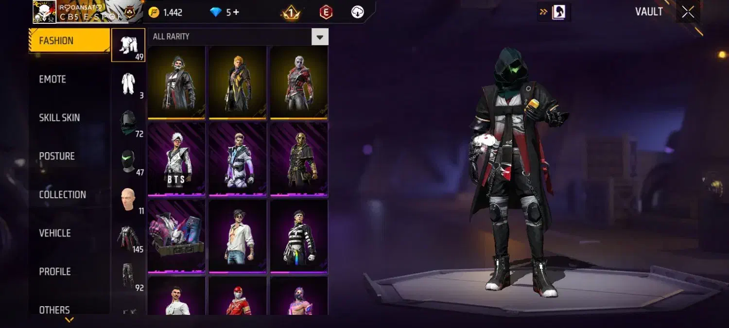 اکانت فری فایر|کنسول، بازی ویدئویی و آنلاین|بیستون, |دیوار