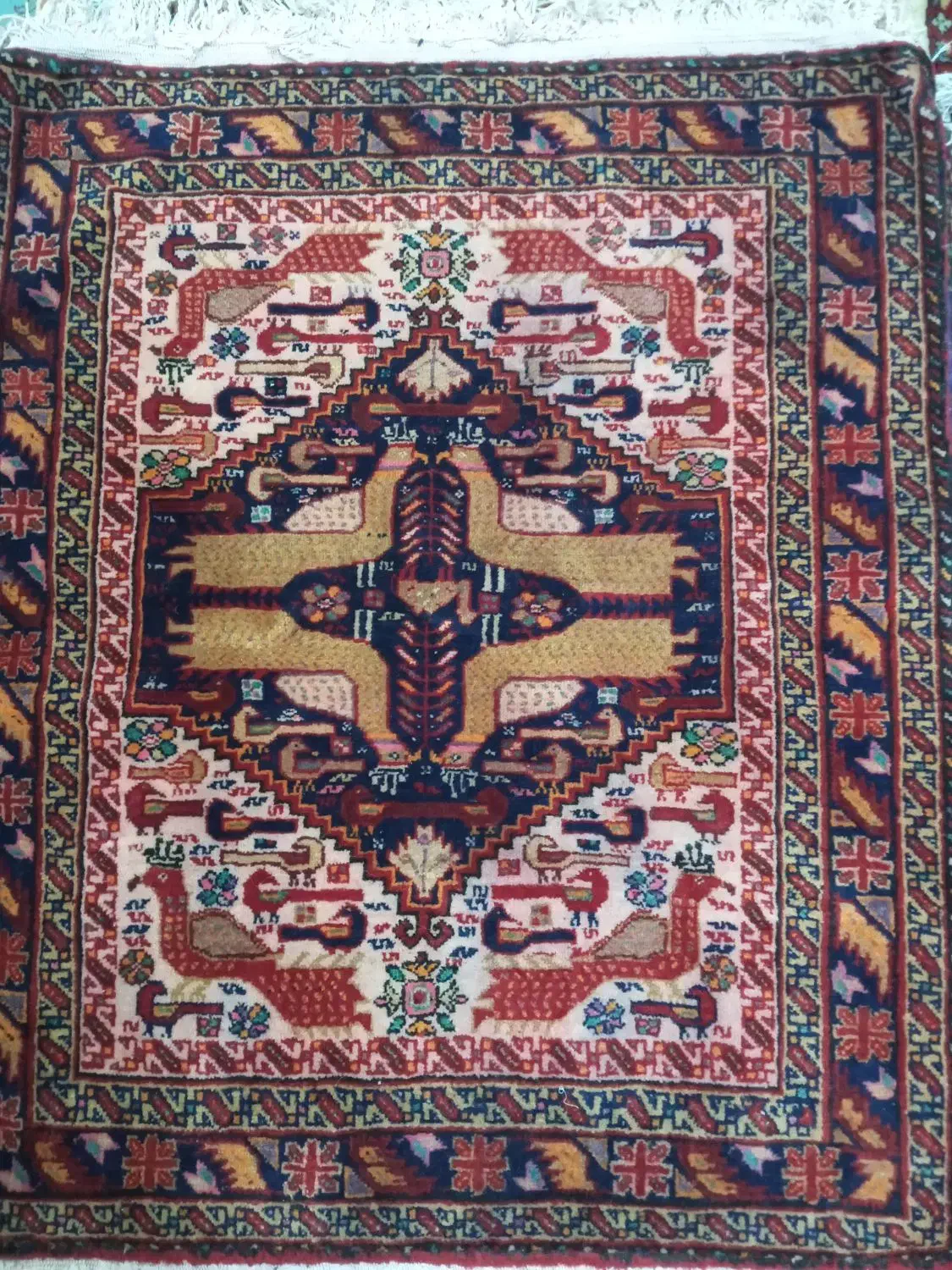 قالیچه دست بافت|فرش|زاهدان, |دیوار