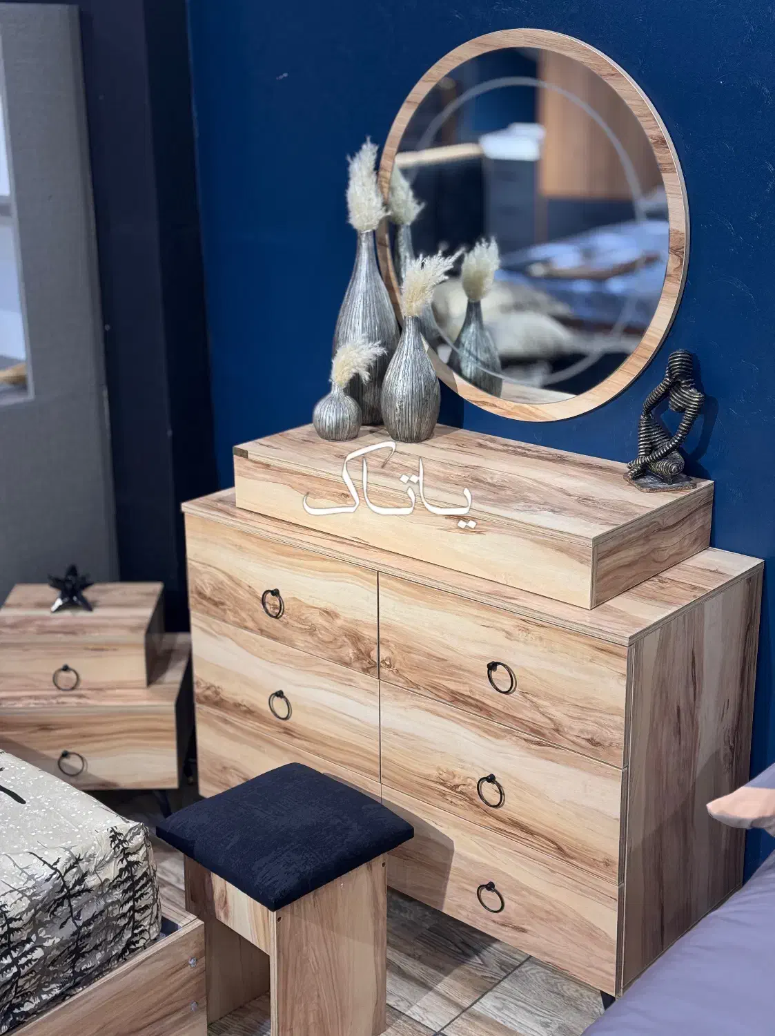 سرویس خواب دونفره رز تمام mdf|تخت و سرویس خواب|تهران, شهرک ولیعصر جنوبی|دیوار