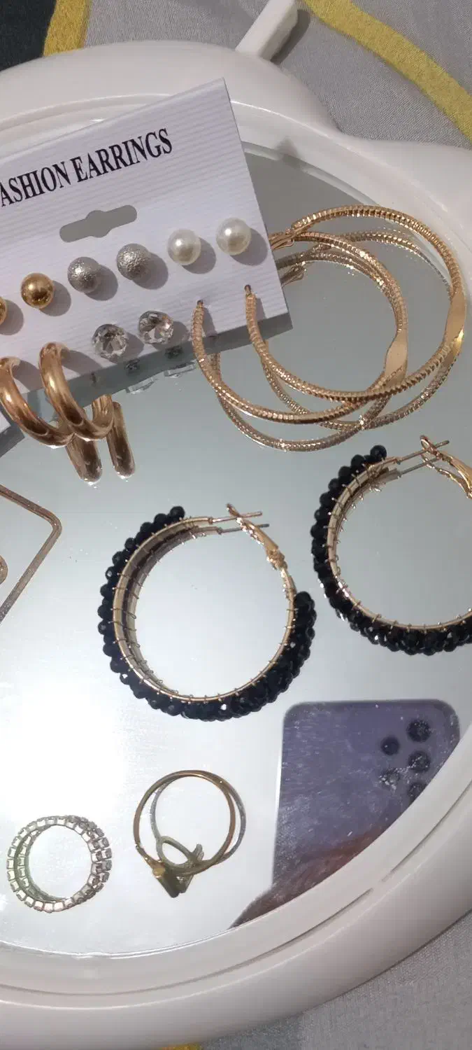 اکسسوری.بدلیجات.گوشواره.گردنبند.انگشتر|بدلیجات|شیراز, شهرک رضوان|دیوار