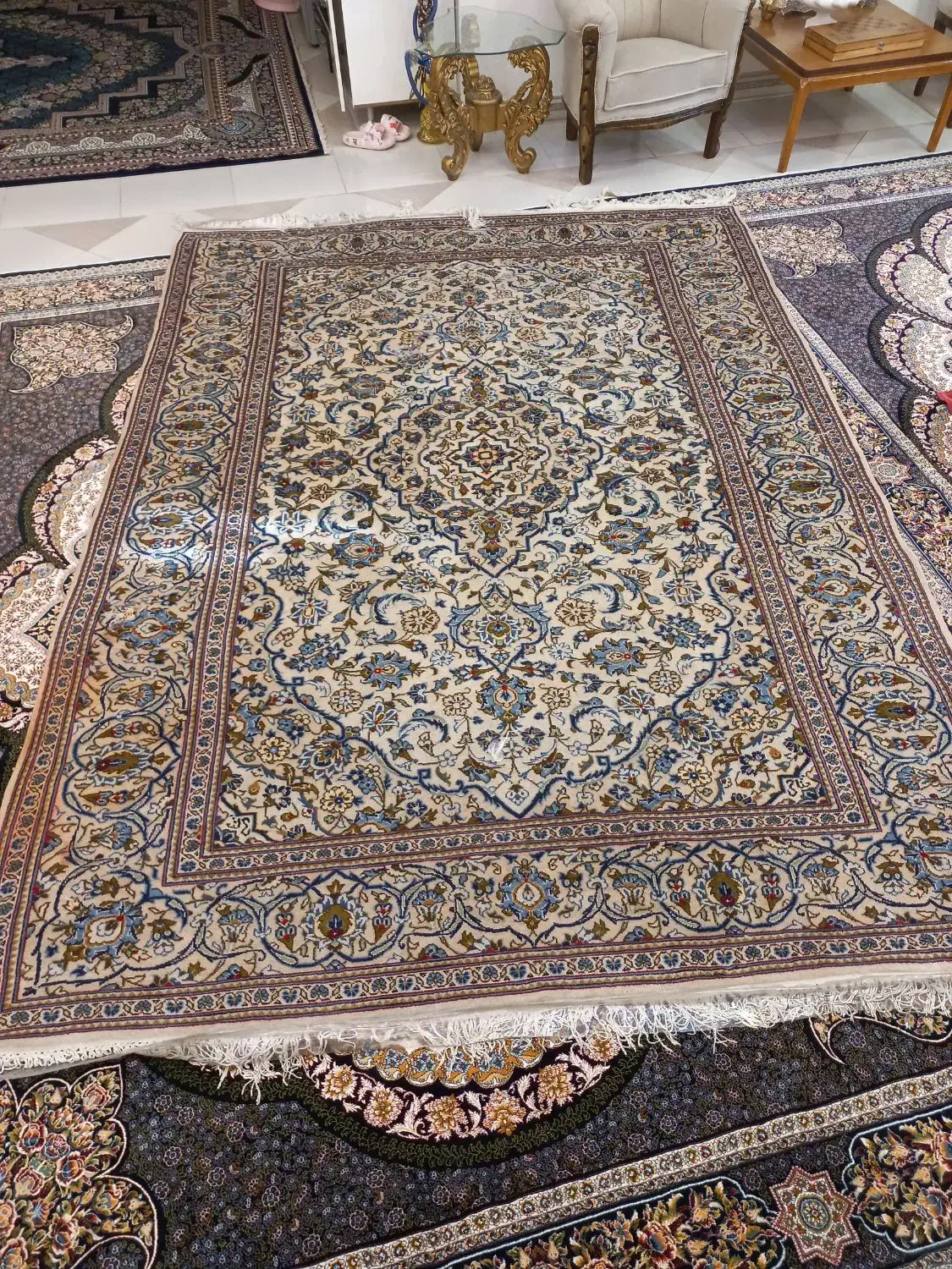 ۳ عدد فرش|فرش|دورود, |دیوار