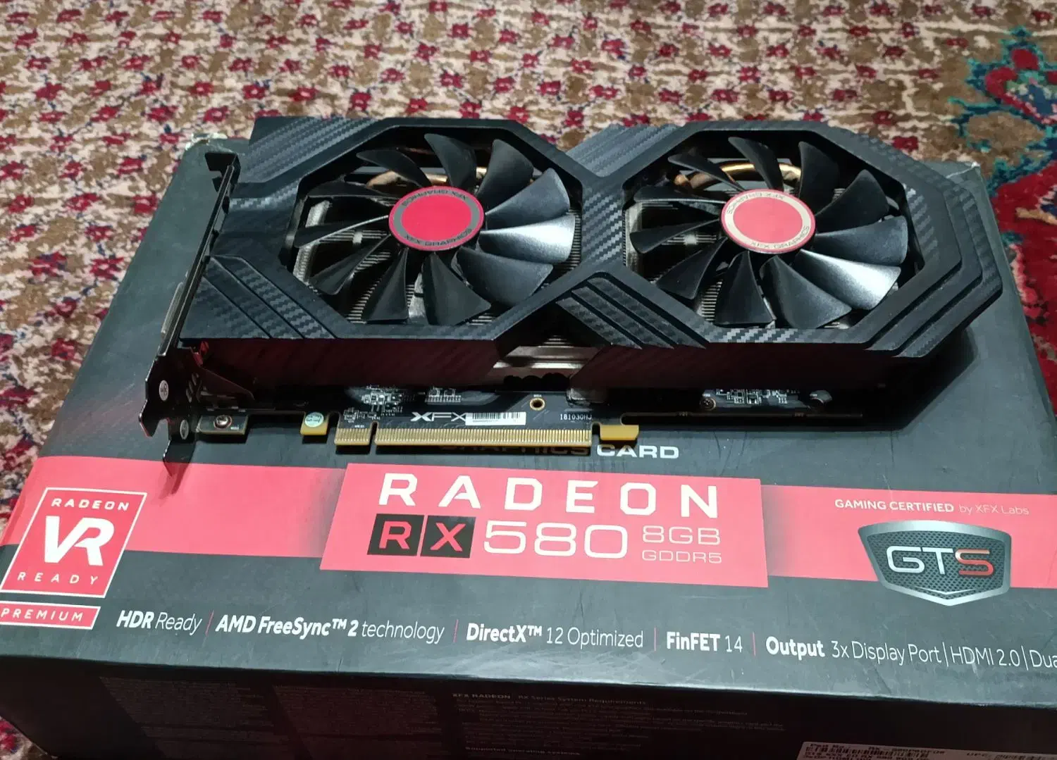 AMD XFX RX580 8GB GDD5|قطعات و لوازم جانبی رایانه|تهران, خاک سفید|دیوار