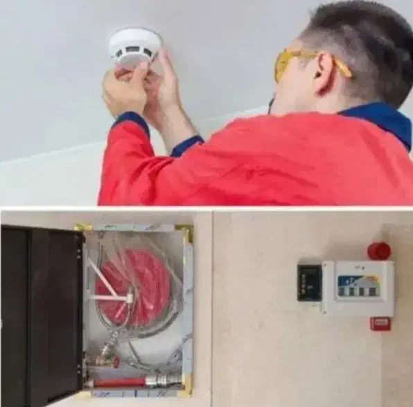 آژیر دتکتور دود/ گازی حریق/ دستگاه اعلام آتش نشانی|مصالح و تجهیزات ساختمان|مشهد, آزادشهر|دیوار