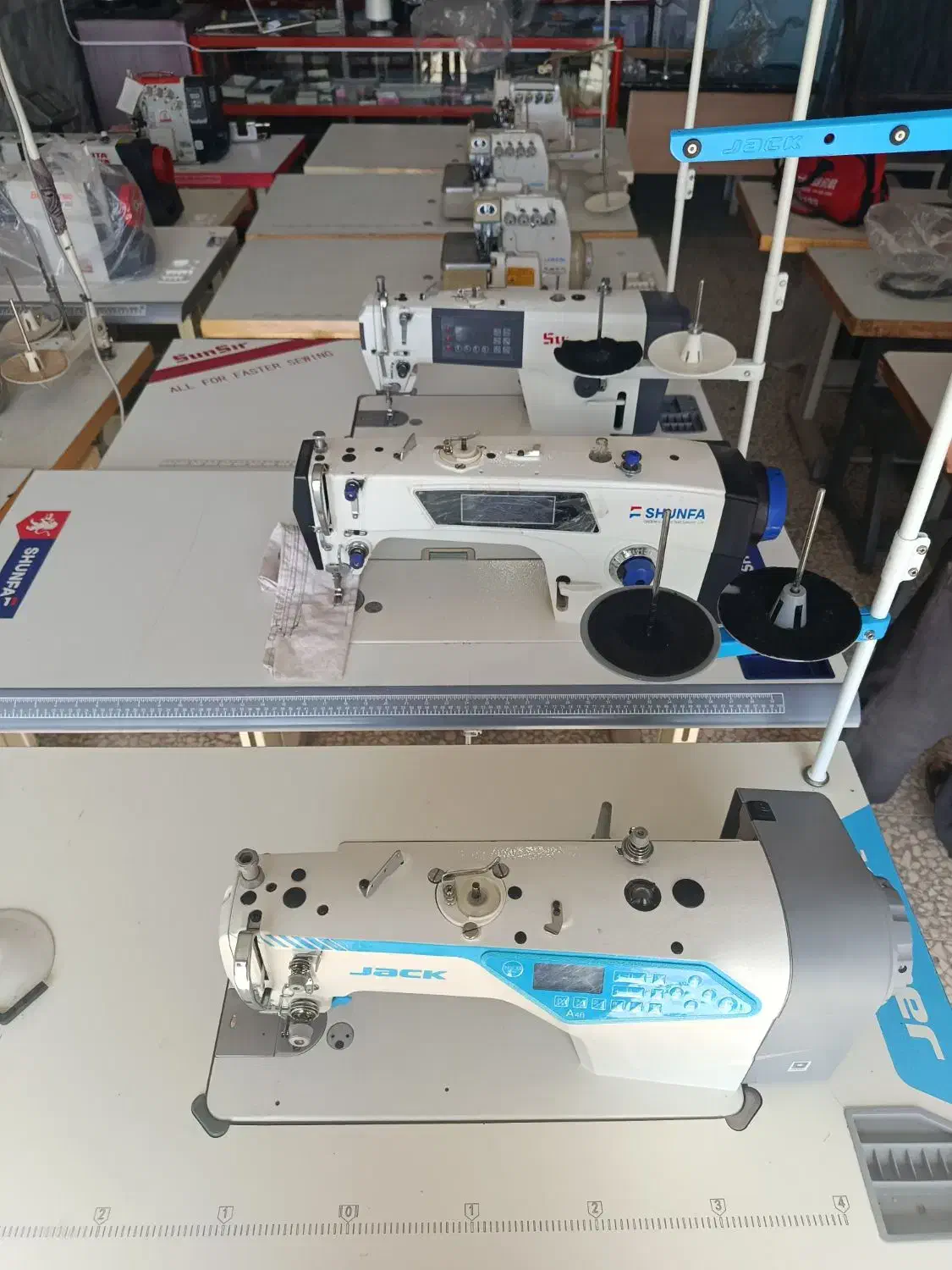 چرخ خیاطی صنعتی راسته دوز و سردوز و زیگزال اقساط|چرخ خیاطی و ریسندگی|ابهر, |دیوار