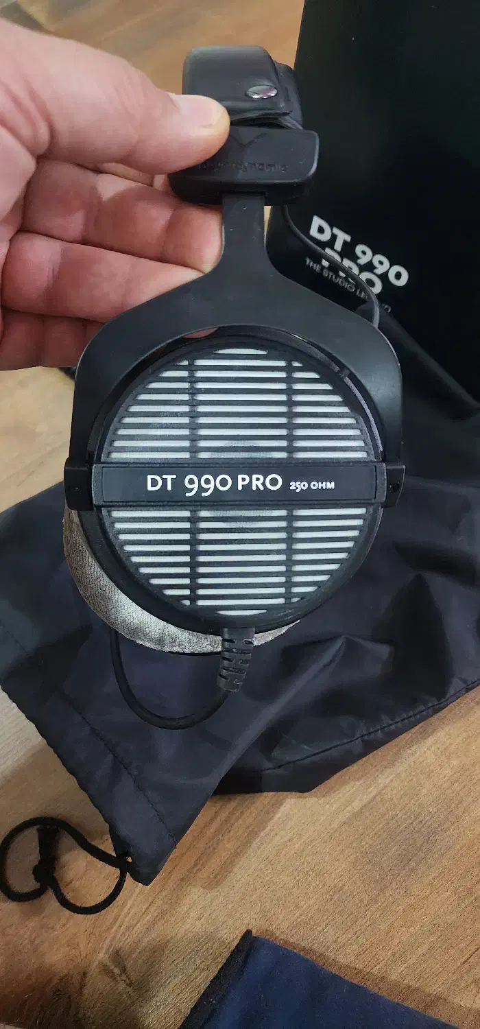 هدفون حرفه ای بیرداینامیک مدلDT 990 PRP|صوتی و تصویری|اصفهان, بوستان ناژوان|دیوار