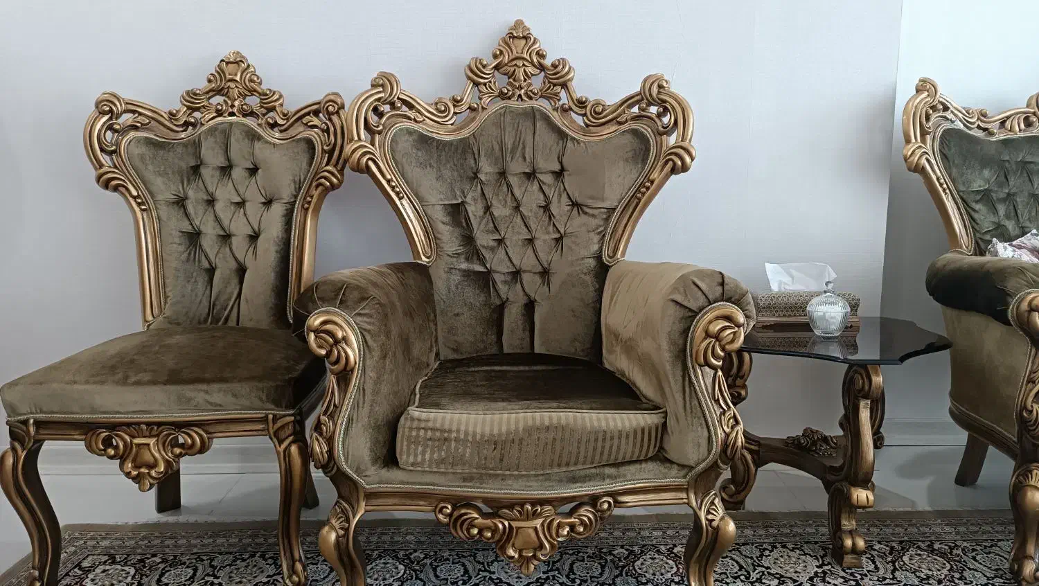 مبلمان ۹ نفره|مبلمان خانگی و میز عسلی|مشهد, چهارچشمه|دیوار