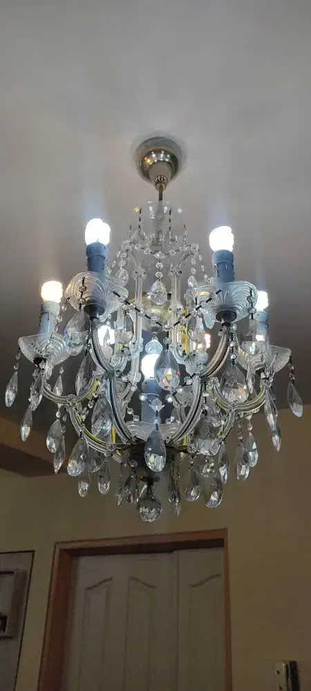 لوستر کریستال|لوستر و چراغ آویز|سهند, |دیوار