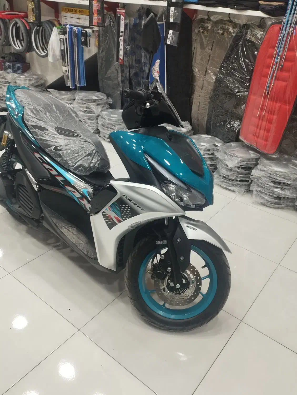 متور ایروکس155|موتورسیکلت|خمیر, |دیوار