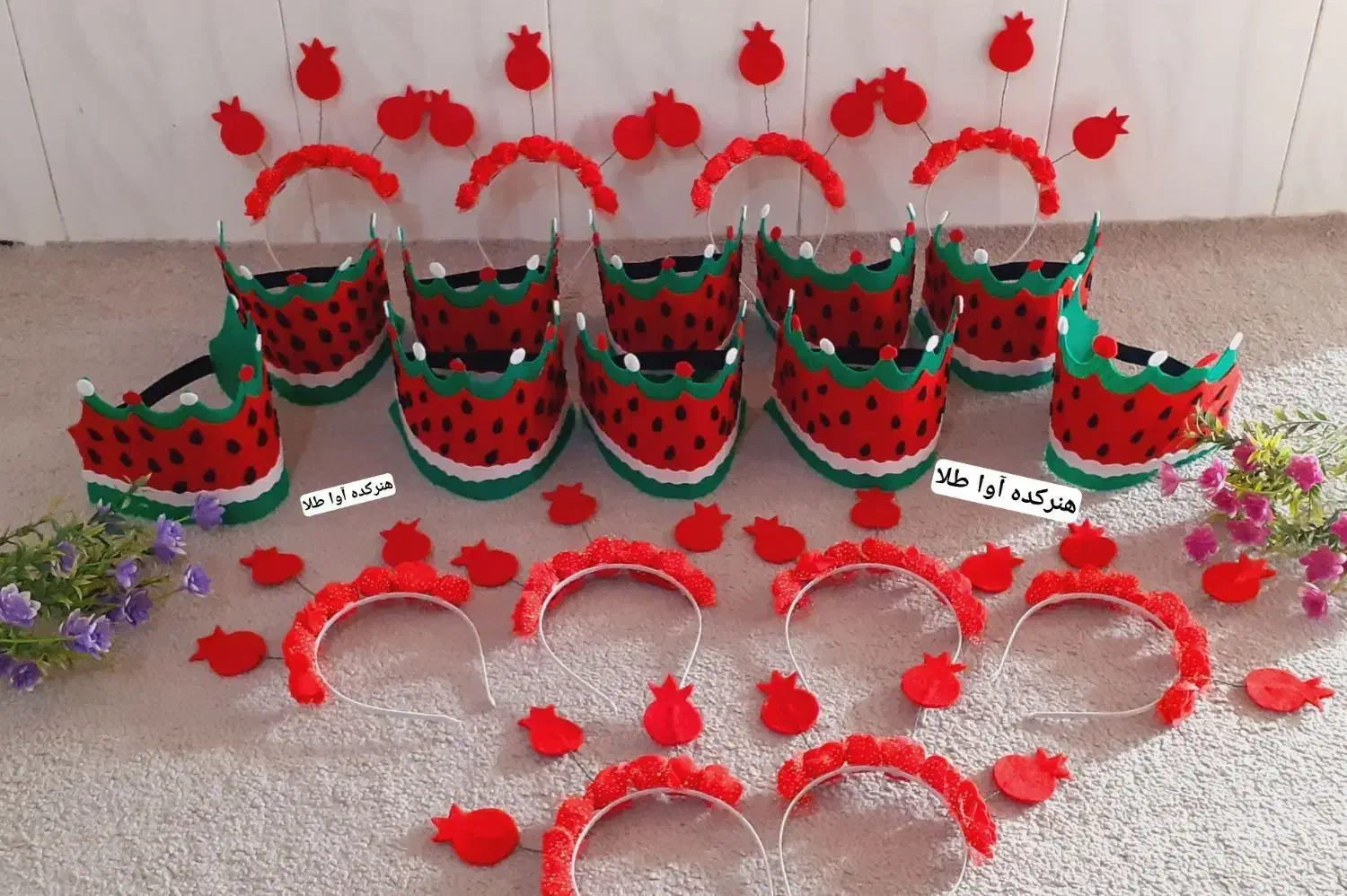 سفارشات یلدایی بصورت تک و عمده پذیرفته میشود|صنایع دستی و سایر لوازم تزئینی|خرمآباد, |دیوار