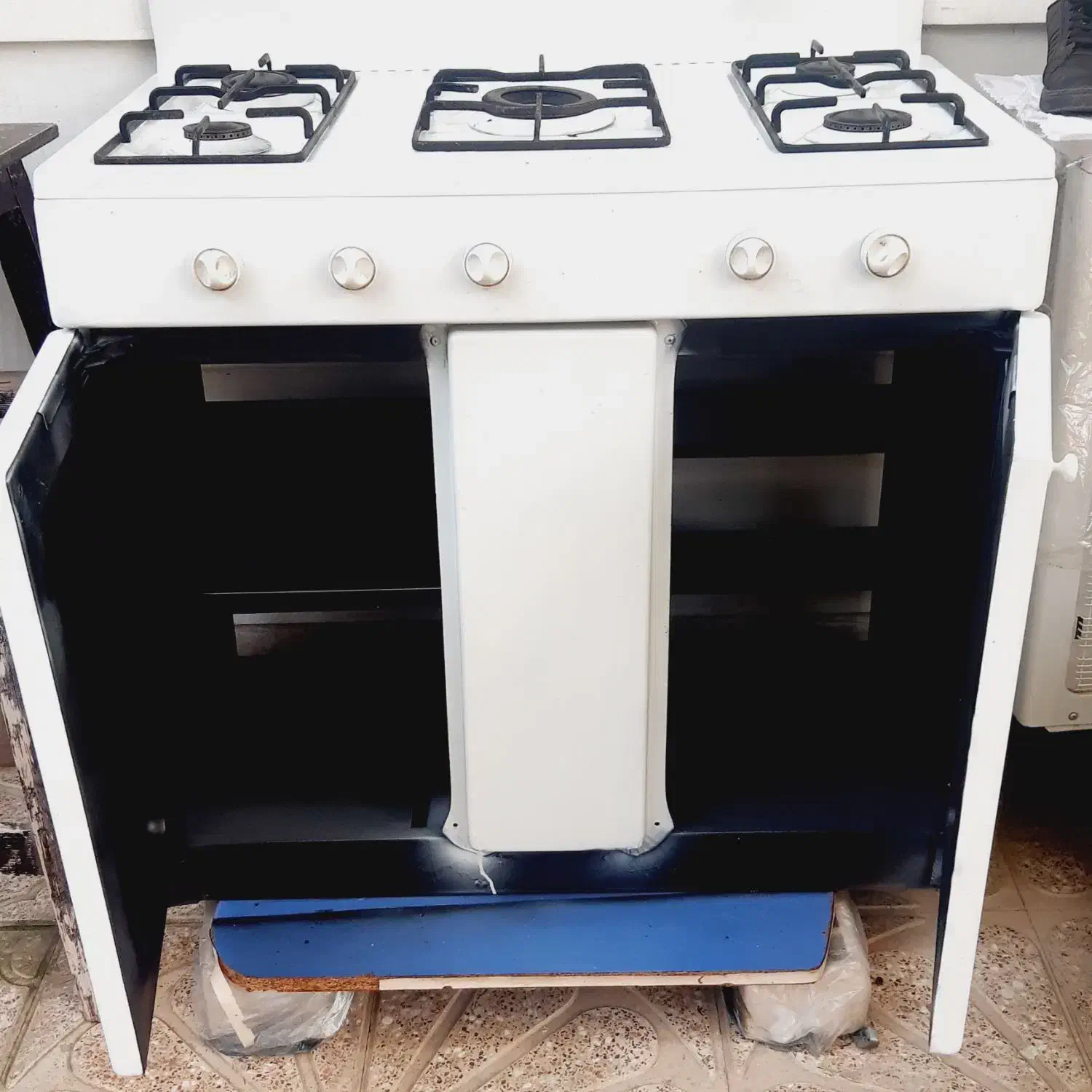 اجاق گاز ساده سفید|اجاق گاز و لوازم برقی پخت‌وپز|ماسال, |دیوار