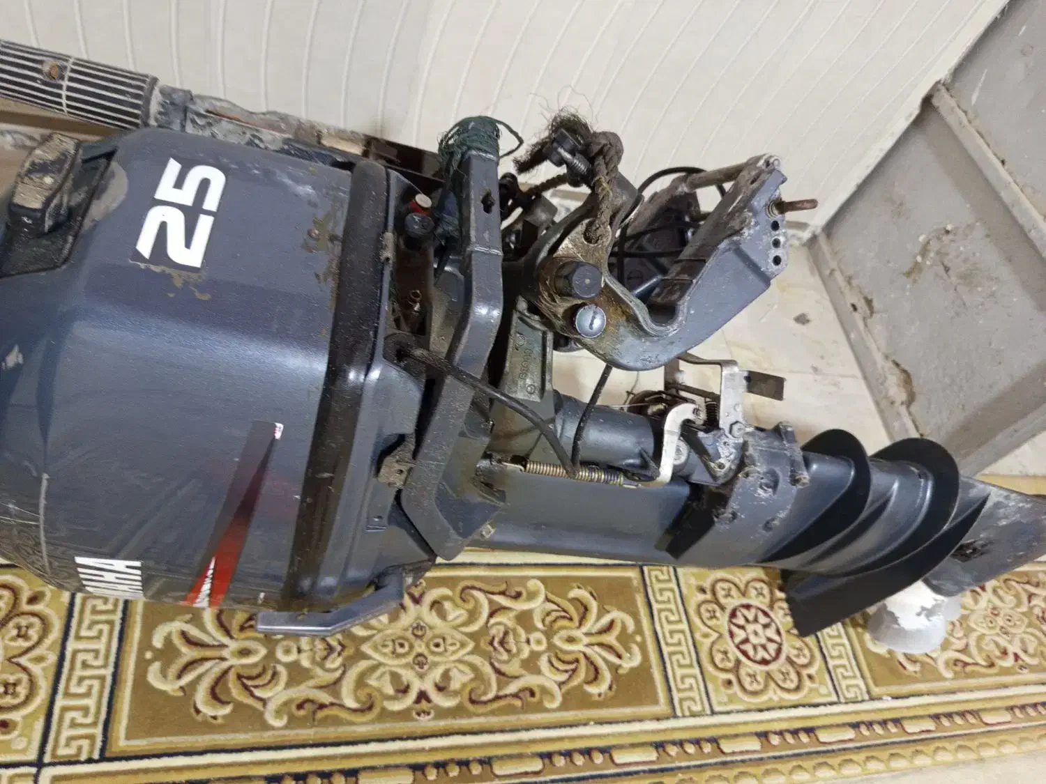 موتور قایق 25 مدل 2021 یاماها فروش فوری|قایق و سایر وسایل نقلیه|قشم, |دیوار