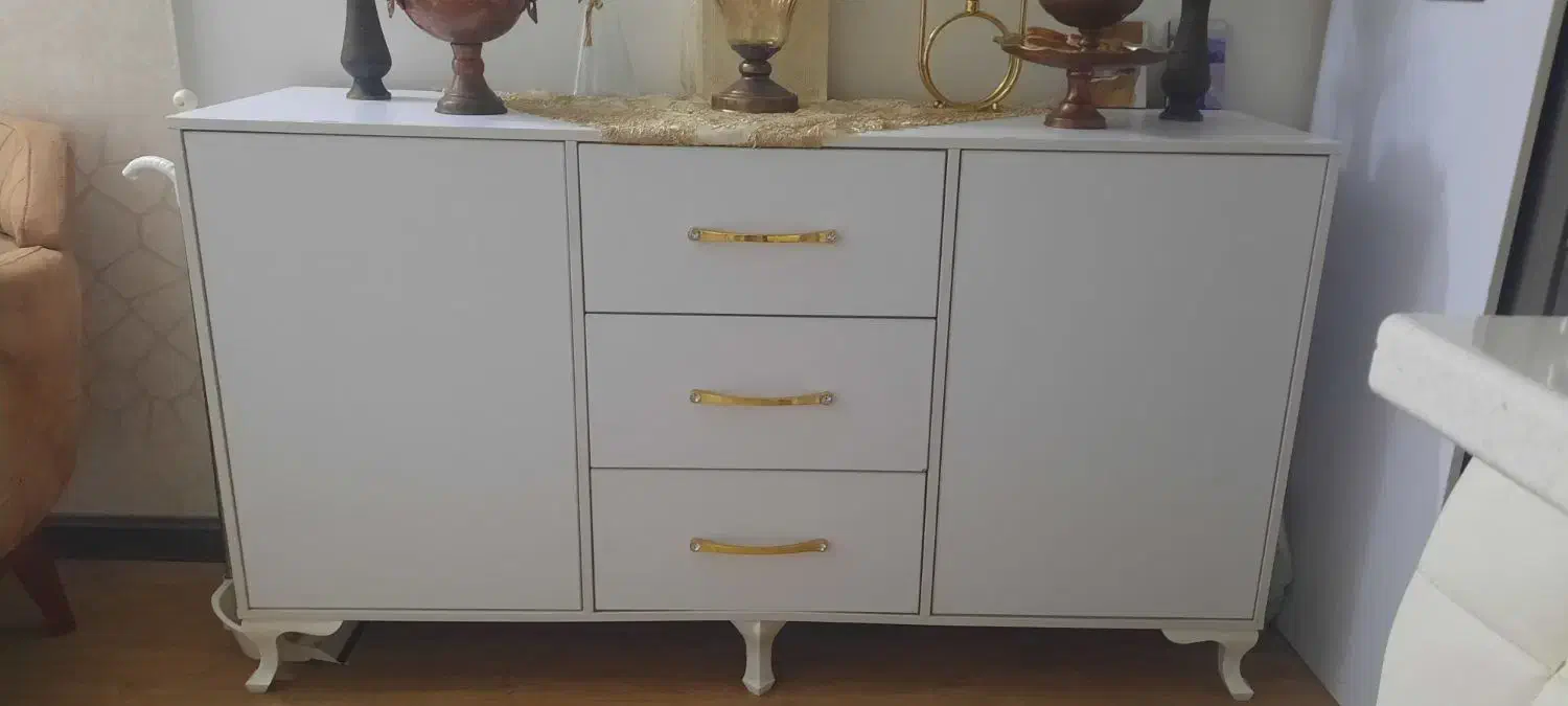 کنسول سفید ام دی اف|بوفه، ویترین، کنسول|تهران, نیکنام|دیوار