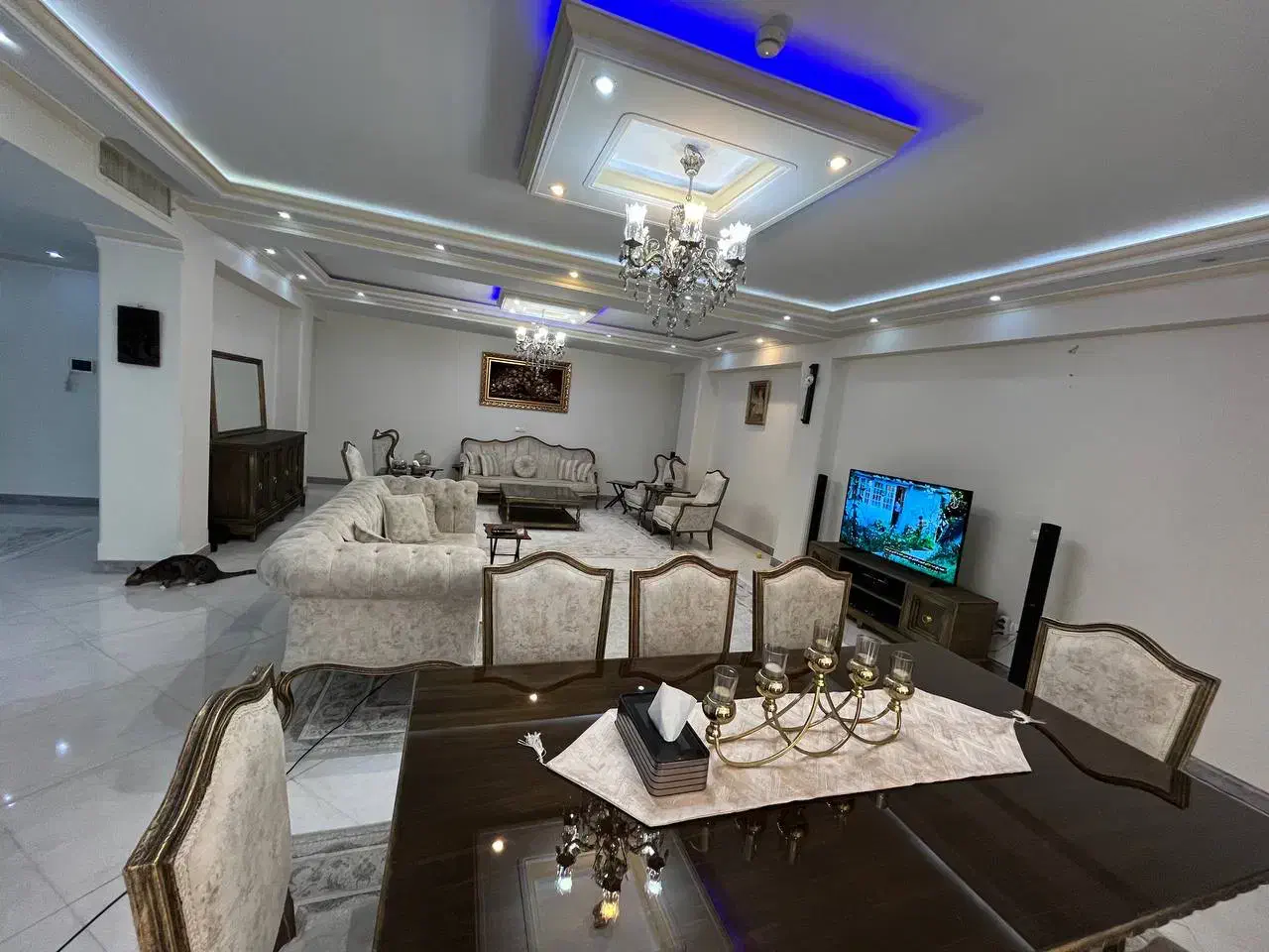 ۱۲۵متر۲خ *ویوابدی* شهرک چشمه (تمدیدسالانه) LUXURY|اجارهٔ آپارتمان|تهران, دهکده المپیک|دیوار