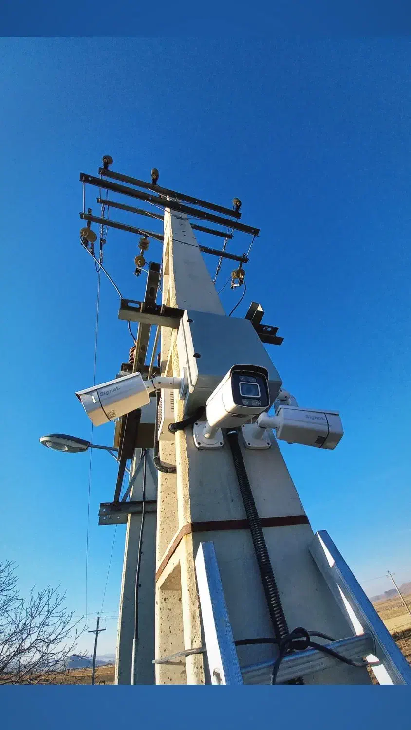 سیستم دوربین مداربسته و دزدگیر ترانس و چاه آب|دوربین مداربسته|ملایر, |دیوار