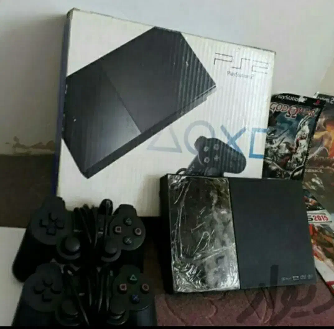 سونی2 پلی استیشن2 (آکبند) فلشخور *دسته بیسیم پلمپ*|کنسول، بازی ویدئویی و آنلاین|رشت, یخسازی|دیوار