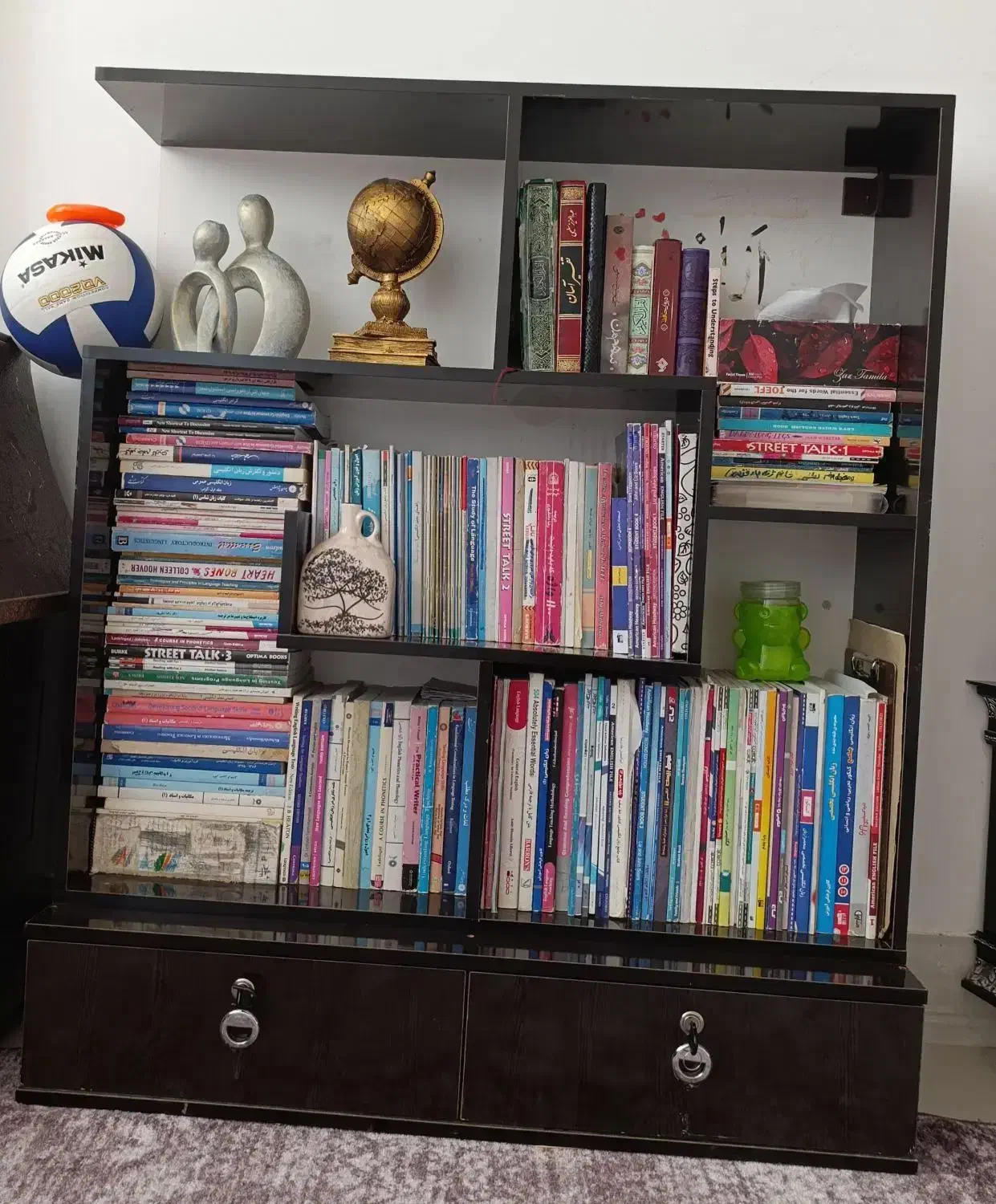 آینه کنسول  وکتابخانه|بوفه، ویترین، کنسول|سرپل ذهاب, |دیوار