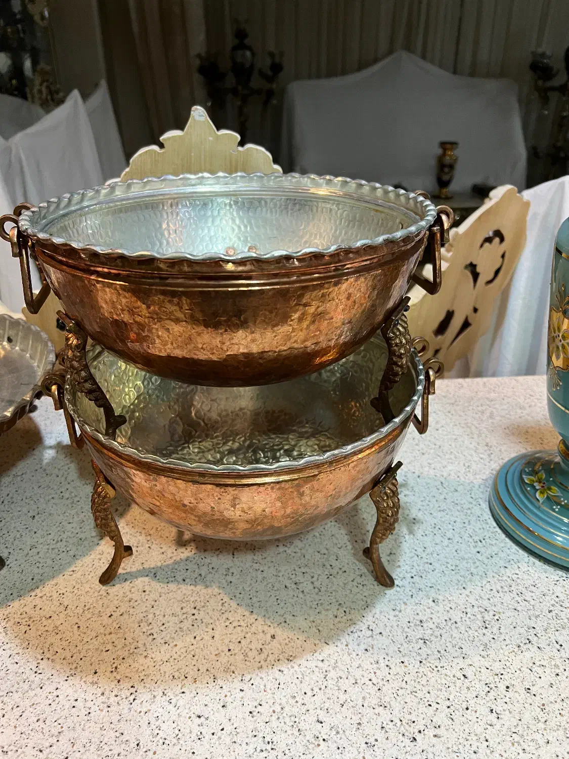 ظرف مسی|ظروف سرو و پذیرایی|تبریز, |دیوار