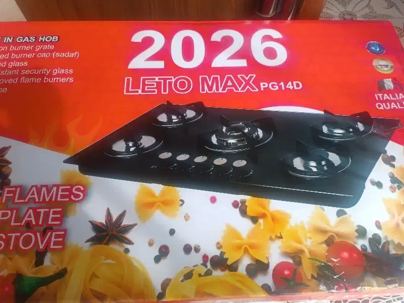 گاز صفحه ای شیشه leto max|اجاق گاز و لوازم برقی پختوپز|مرودشت, استادیوم|دیوار