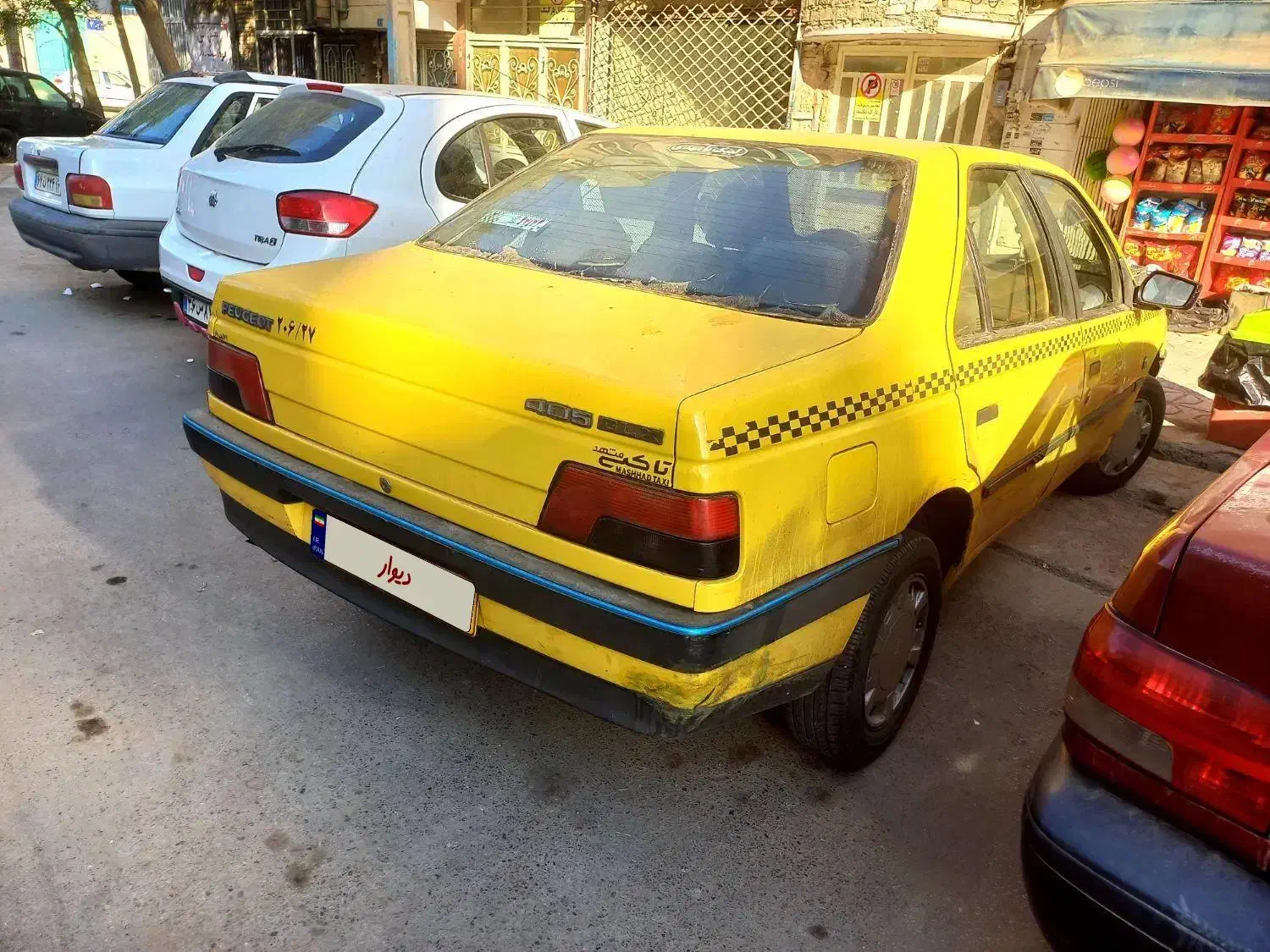 فروش تاکسی پژو مدل ۹۶|خودرو سواری و وانت|مشهد, ایثارگران|دیوار