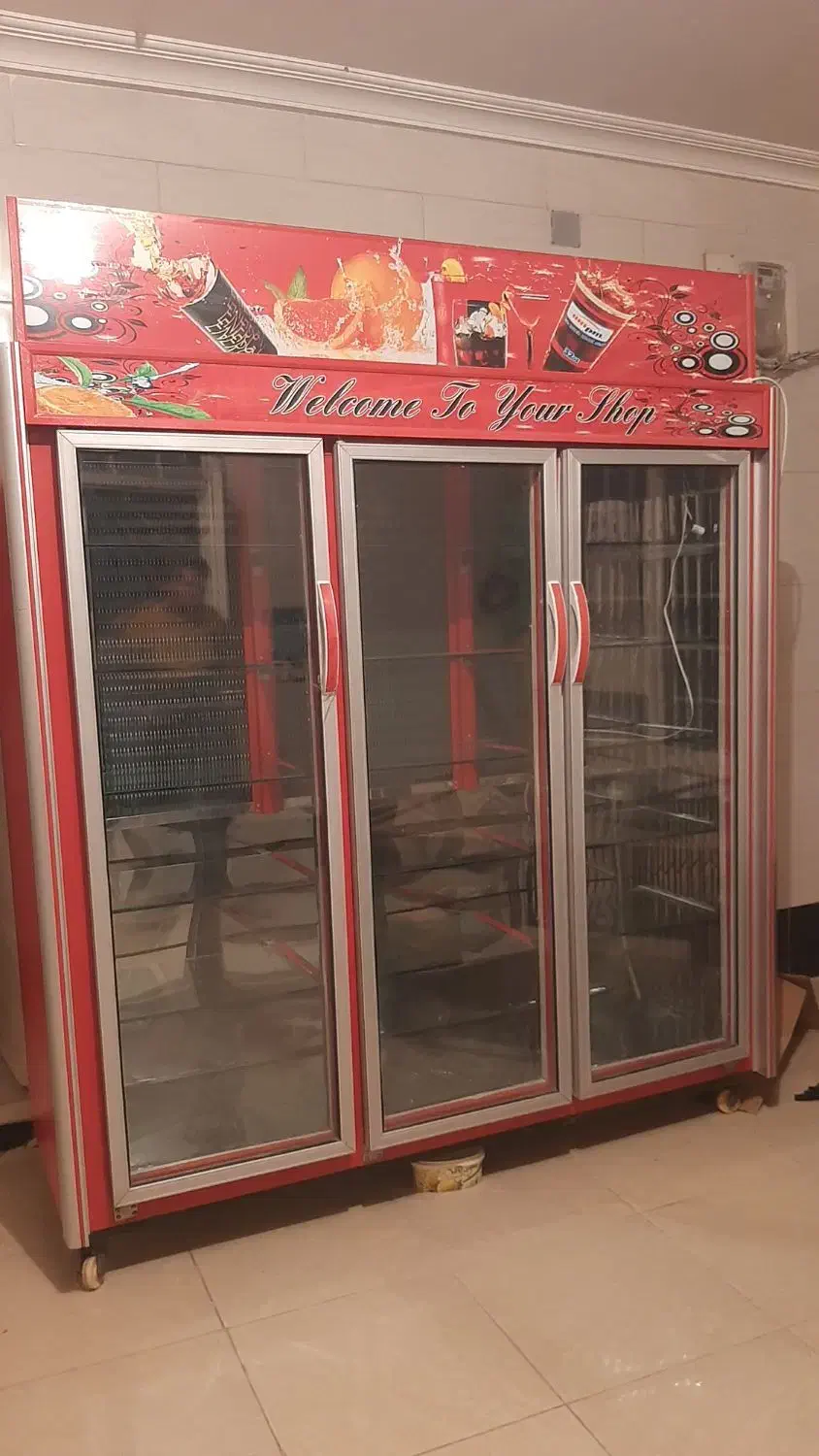 یخچال ویترینی درحد نو دومتر دردومتر|فروشگاه و مغازه|دره شهر, |دیوار