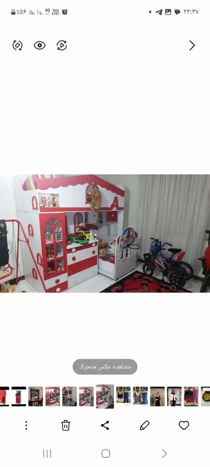 تخت خواب کودک و نوجوان|تخت و سرویس خواب|قدس, شهرک فرزان|دیوار