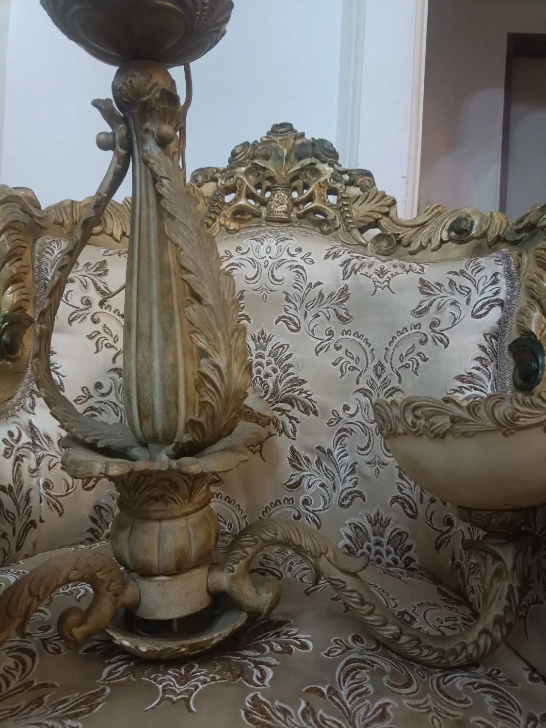 لوستر کلاسیک پتینه|لوستر و چراغ آویز|تهران, اباذر|دیوار