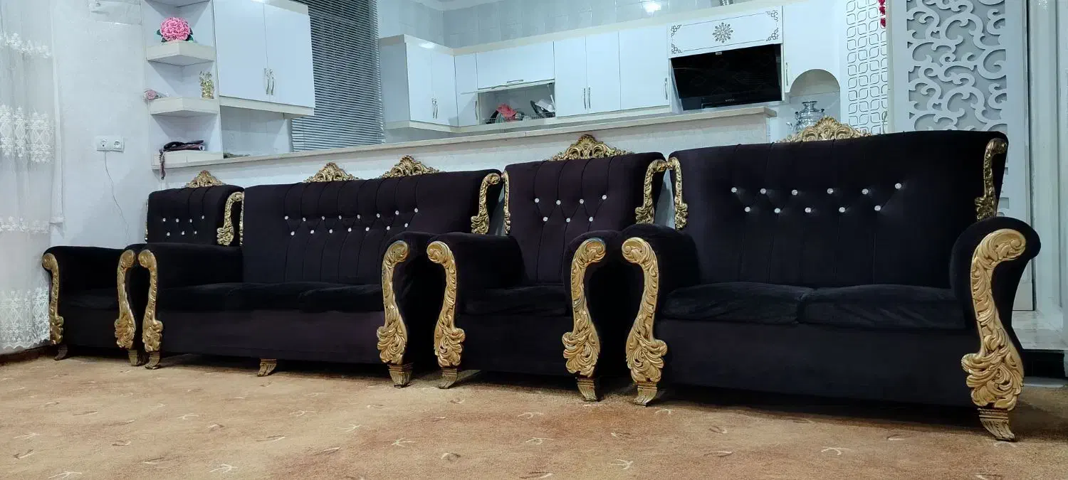 مبل ۷ نفره|مبلمان خانگی و میز عسلی|مریوان, |دیوار