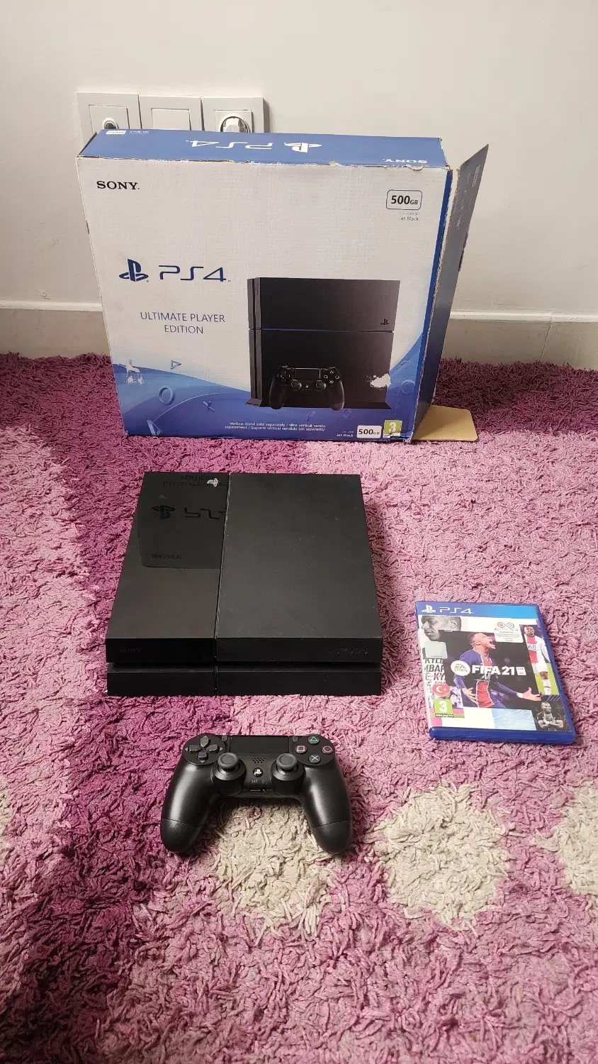 PS4 fat 500G|کنسول، بازی ویدئویی و آنلاین|قم, نیروگاه|دیوار