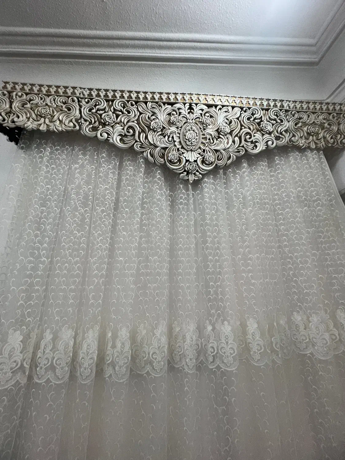 یک عدد پرده کامل|پرده، رانر، رومیزی|رشت, کوی امام رضا|دیوار