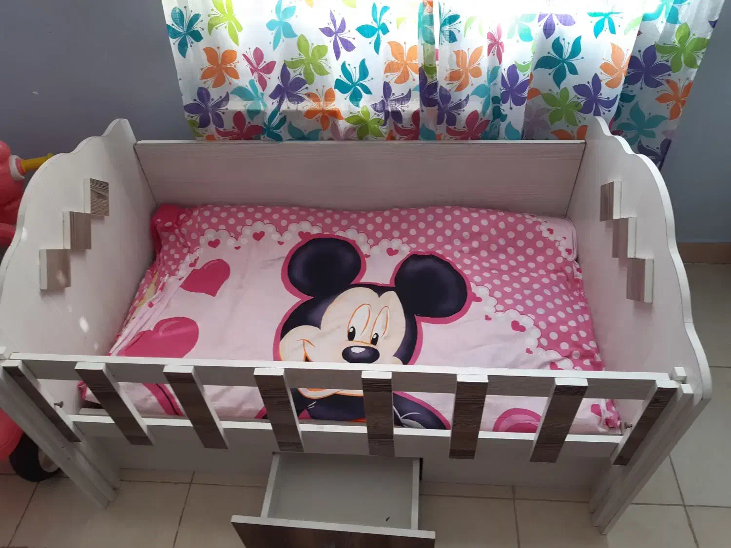 تختخواب کودک|تخت و سرویس خواب|محمدیه-قزوین, |دیوار