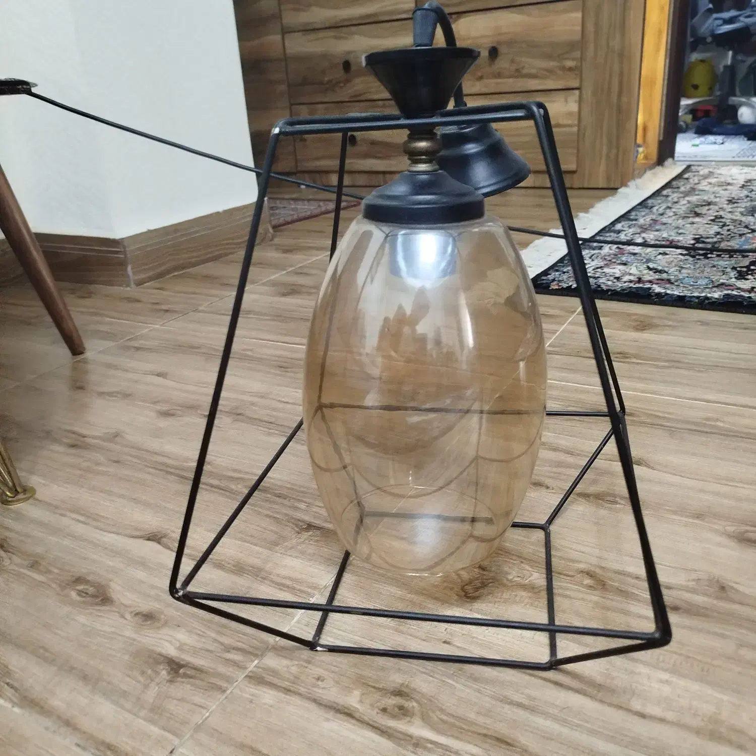 لوستر فلزی|لوستر و چراغ آویز|رشت, یخسازی|دیوار